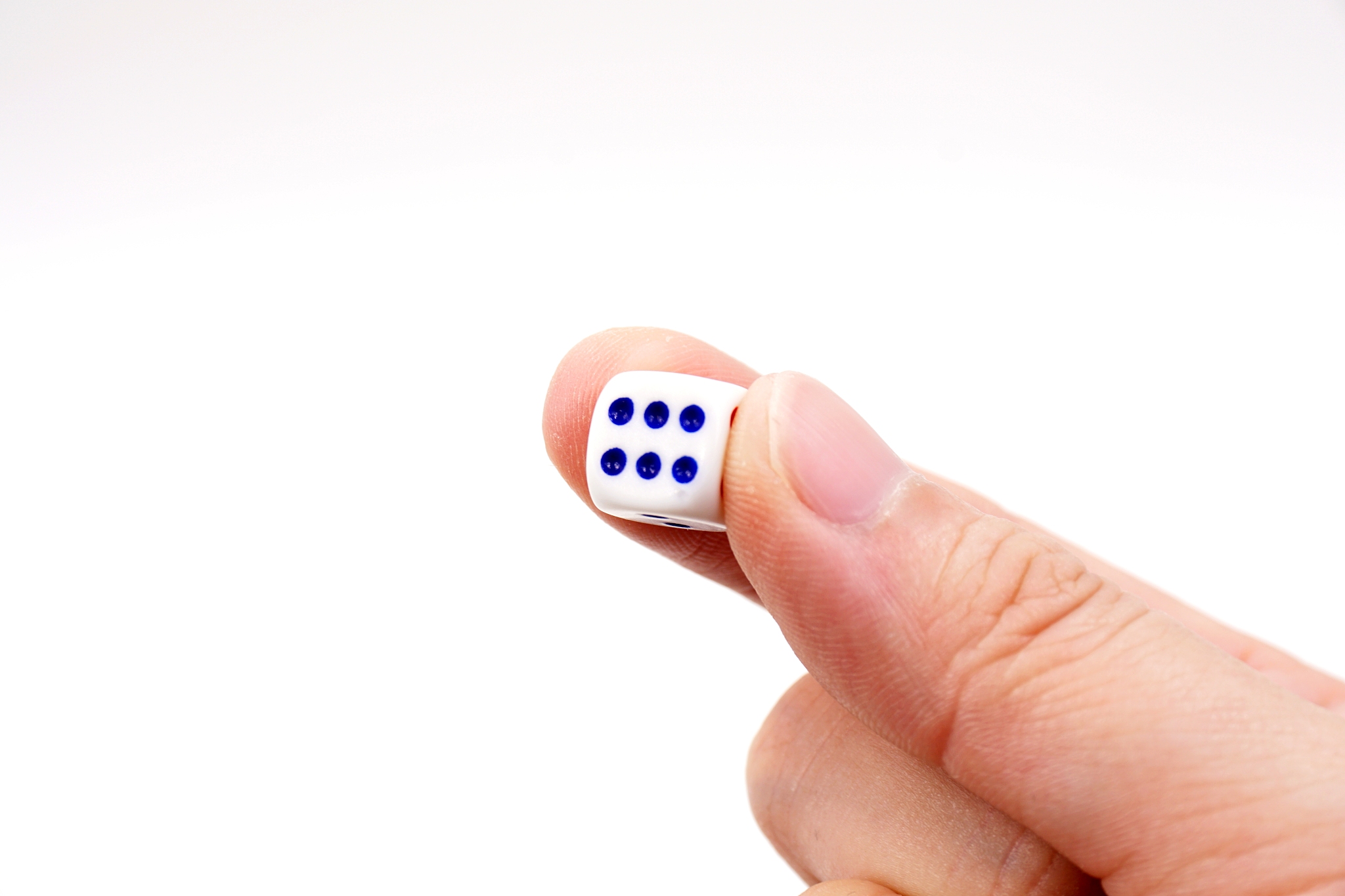 six face dice for games