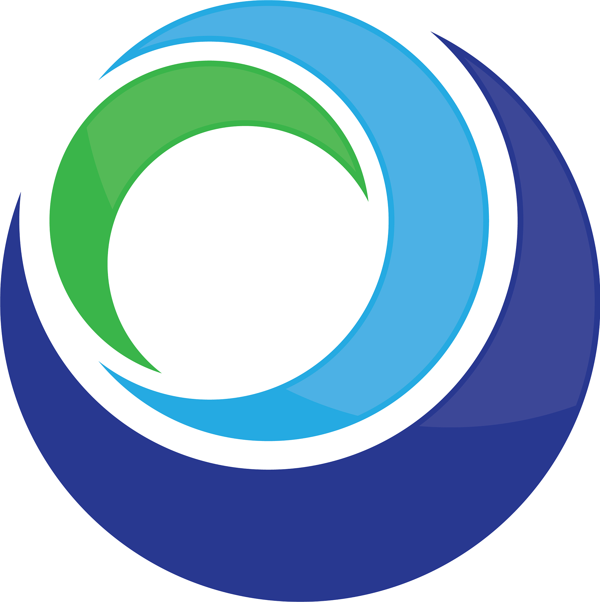circle abstract business logo image