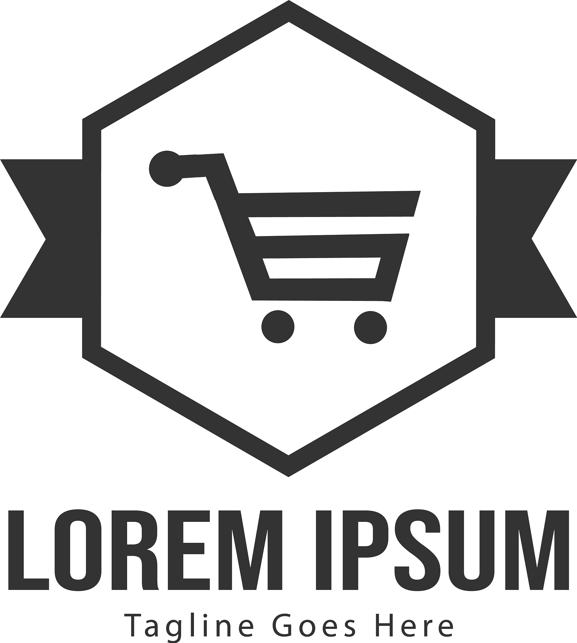 shopping logo template design shopping logo with