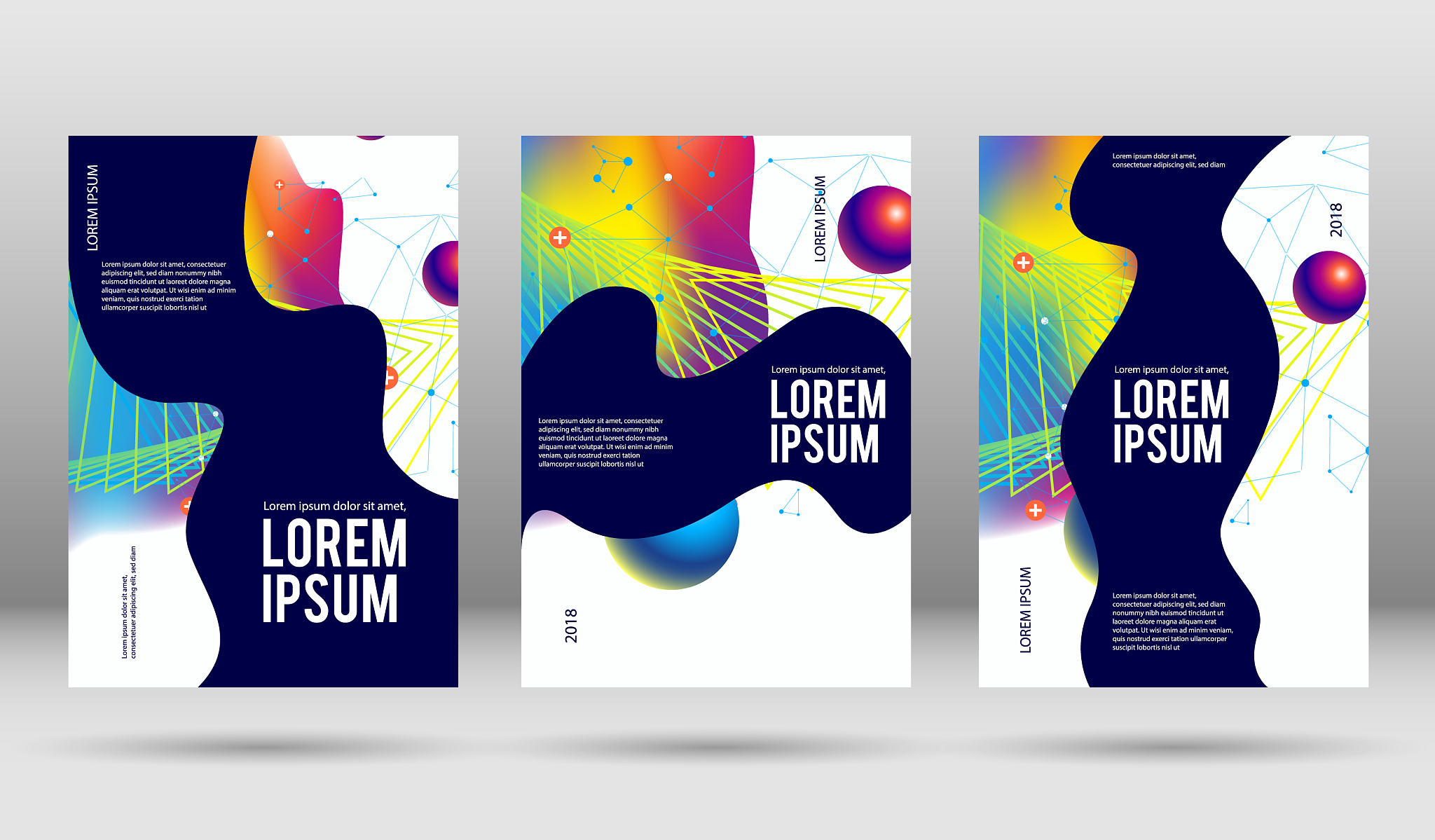 vector cover design template