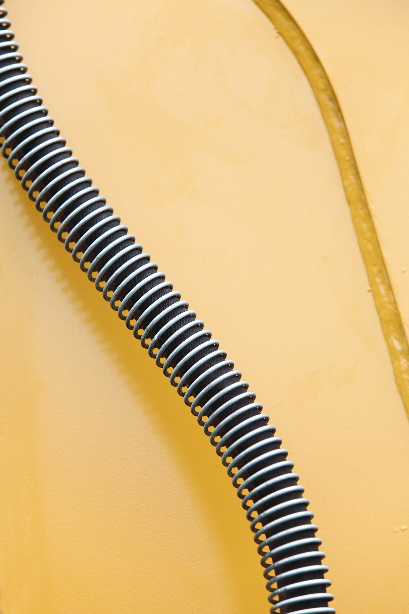 hydraulic connections of a machinery industrial detail