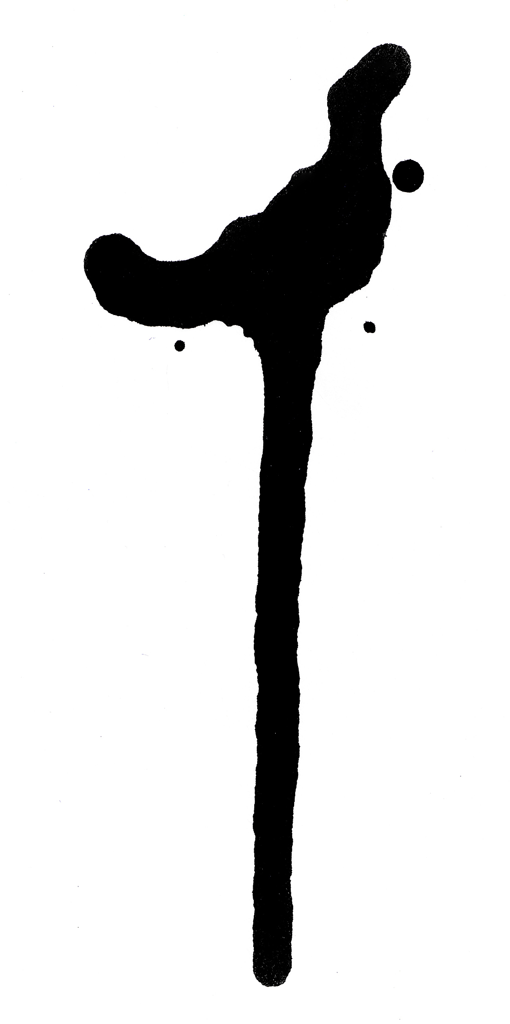 black paint