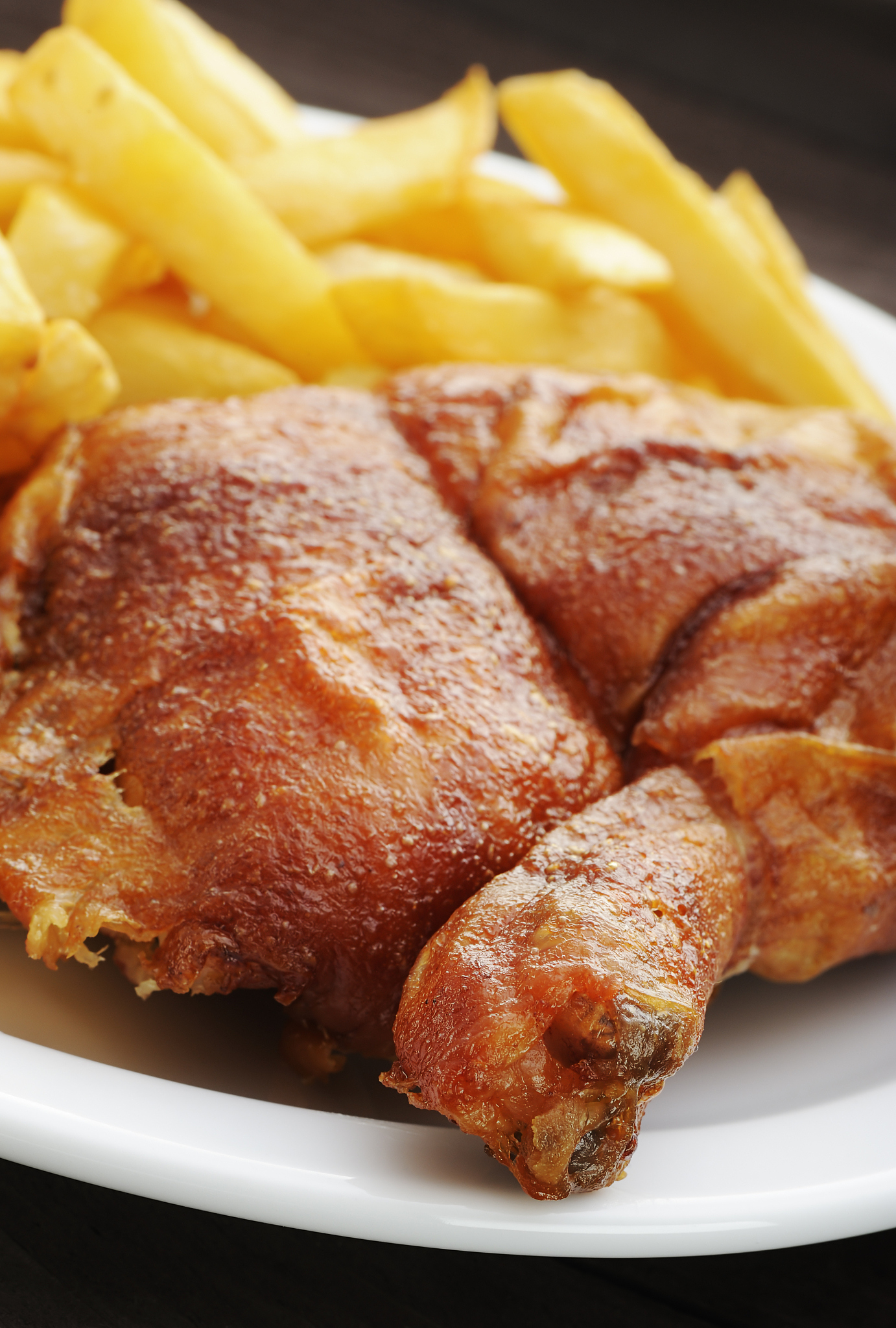 roasted chicken leg