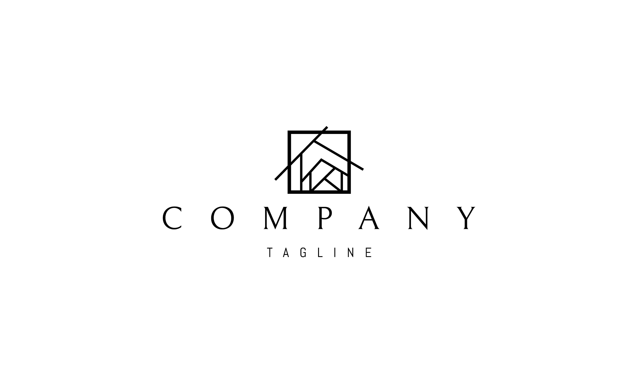 logo on which an abstract image two