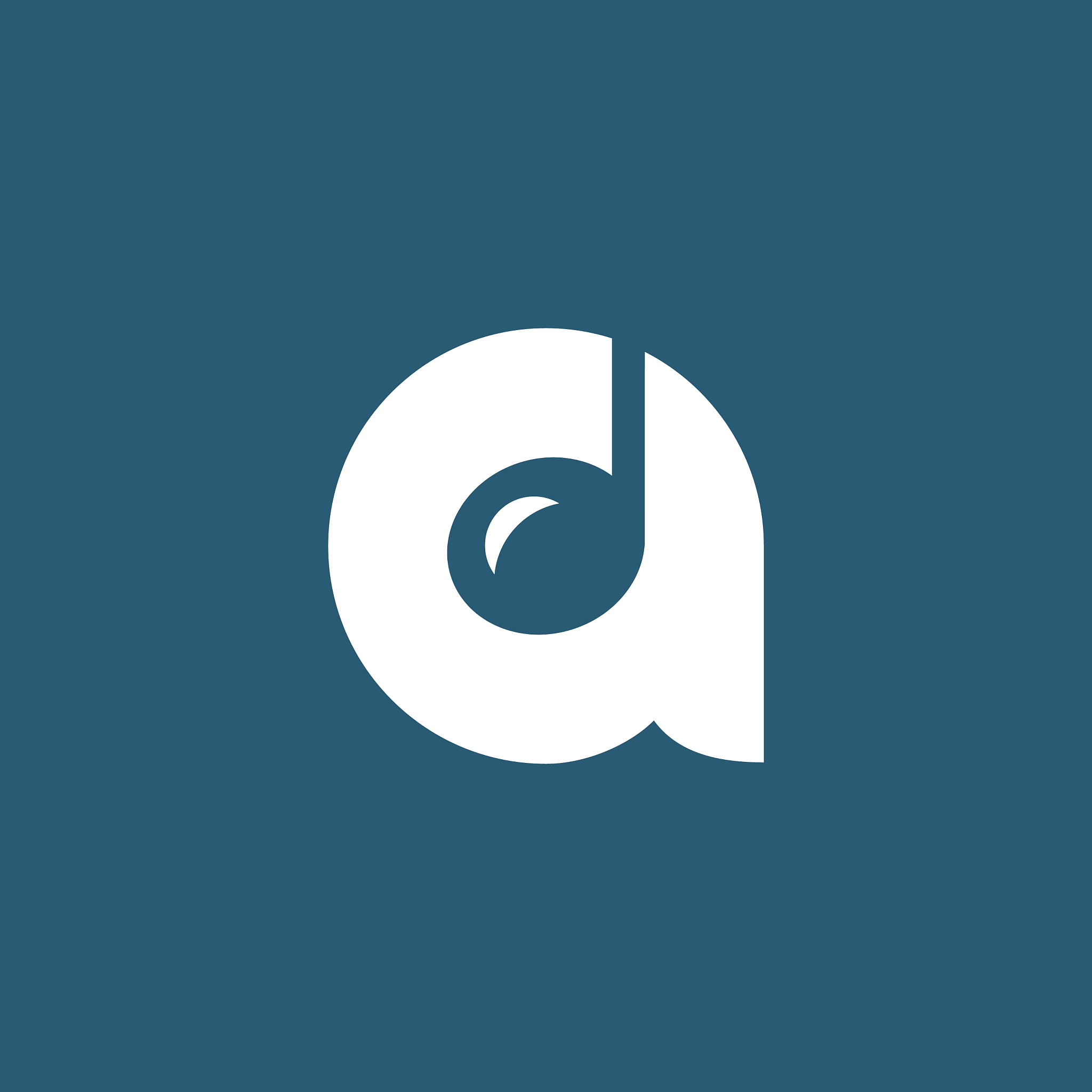 letter a music logo icon design template elements