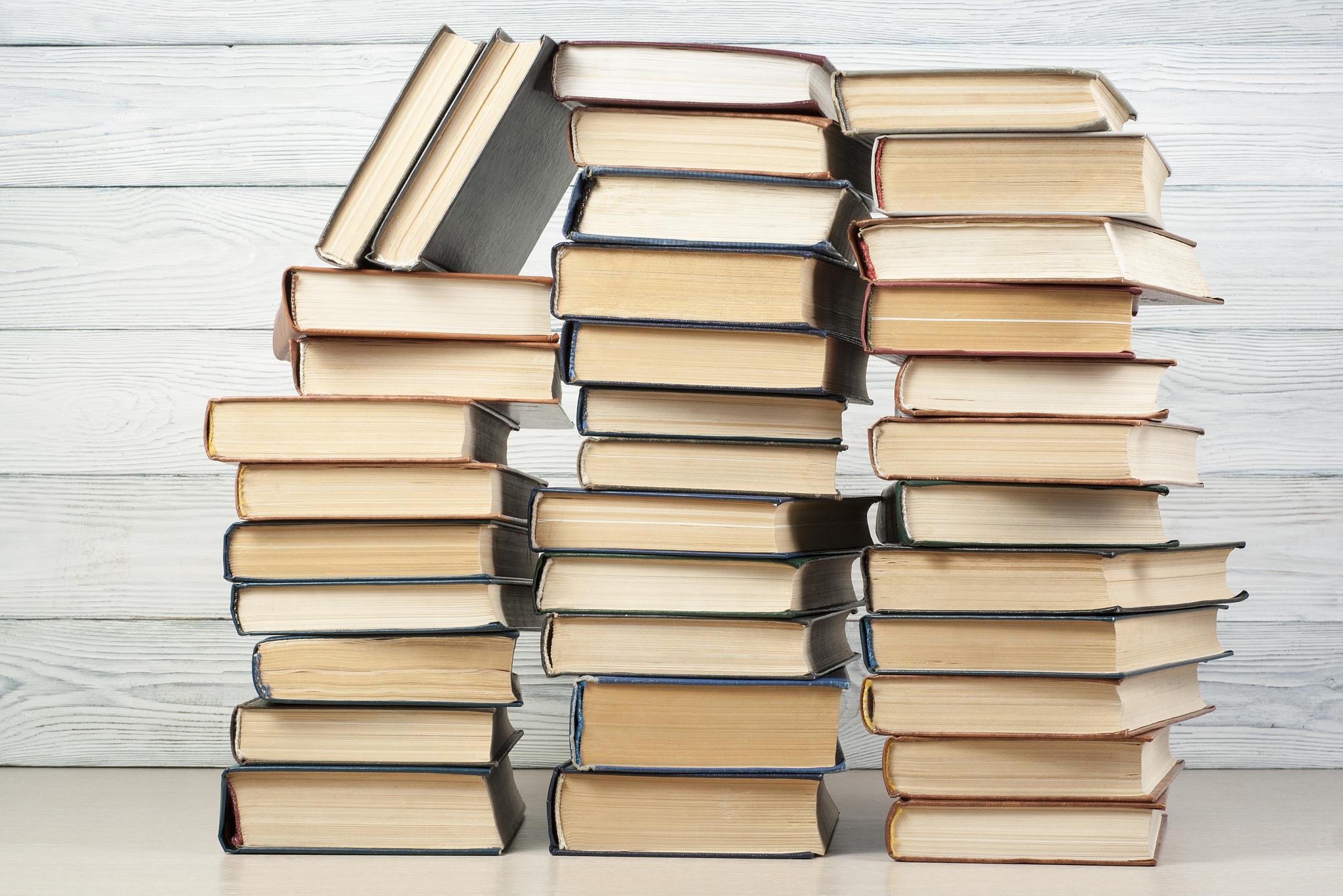 stack of colorful books. education background. back to school. c