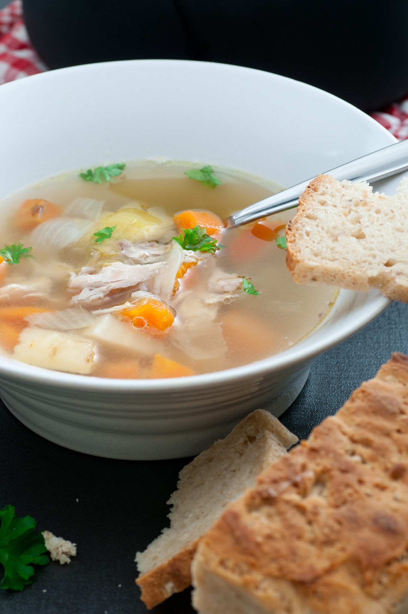 organic chicken soup