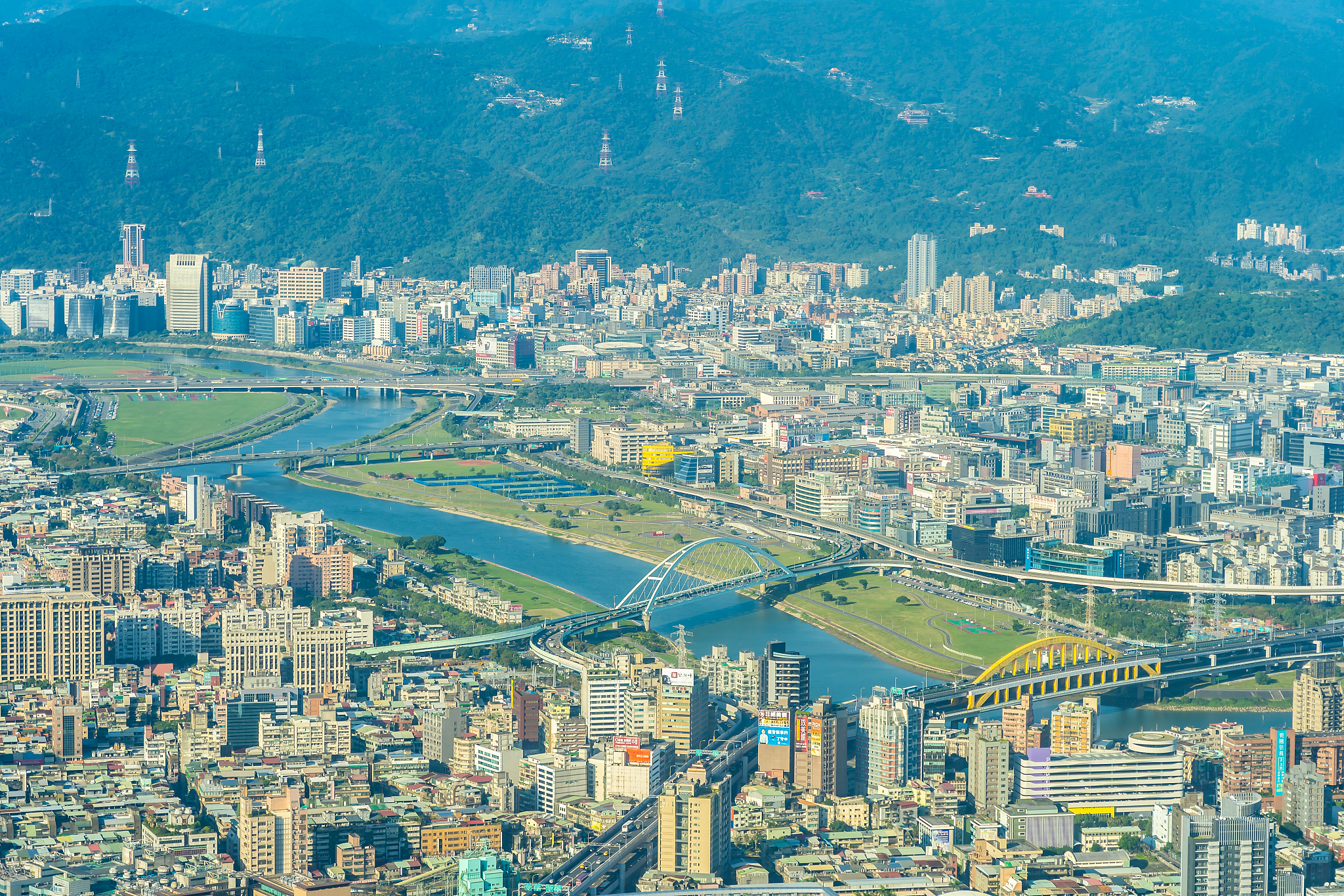 beautiful architecture building taipei city