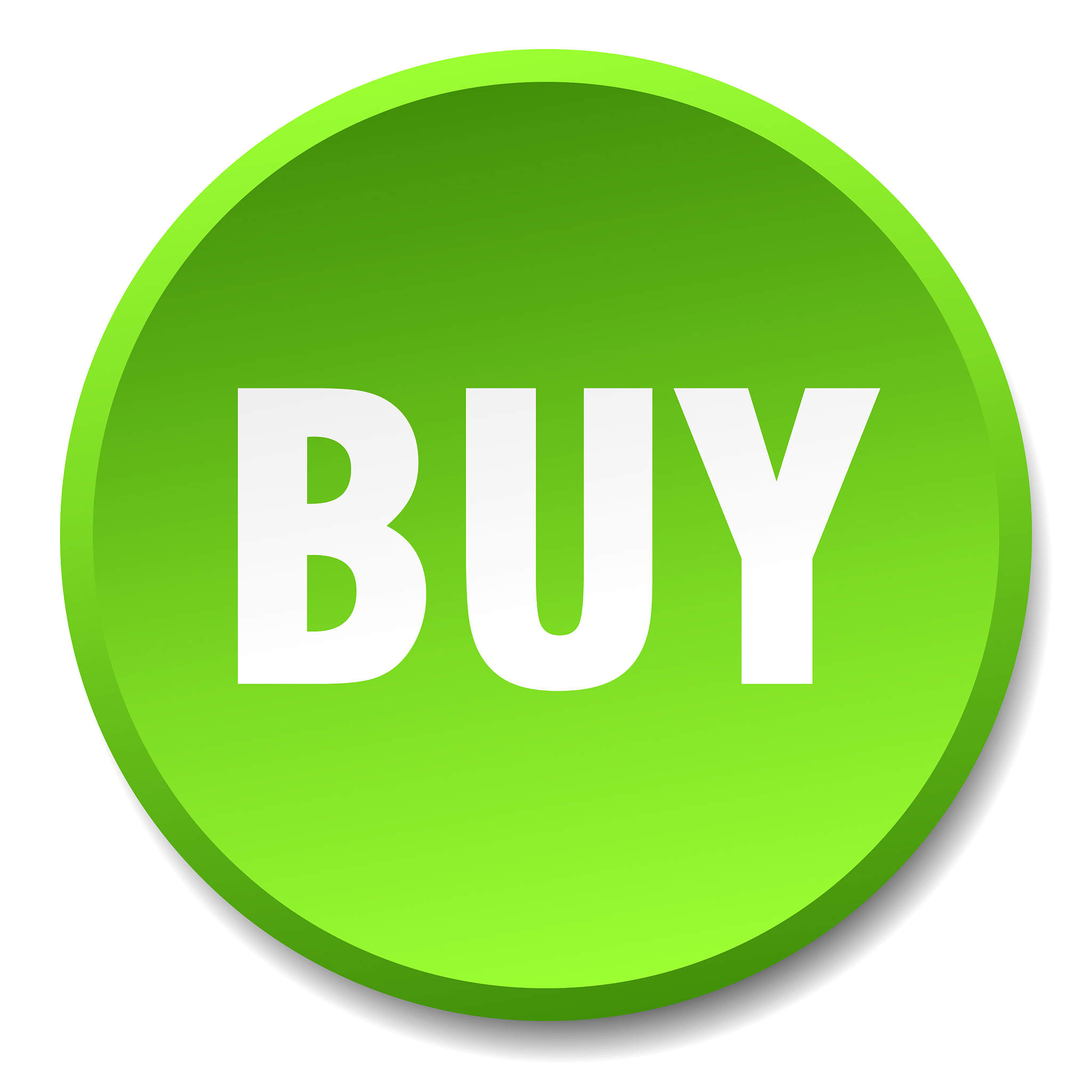 buy green round flat isolated push button