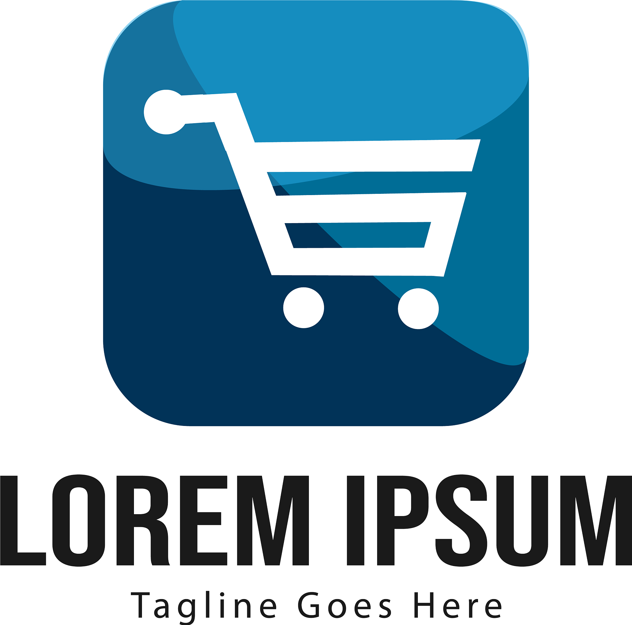 shopping logo template design shopping logo with