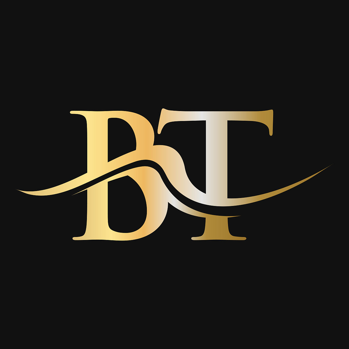 字母bt标志设计.初始bt logo模板.bt字母组合业务和公司标志