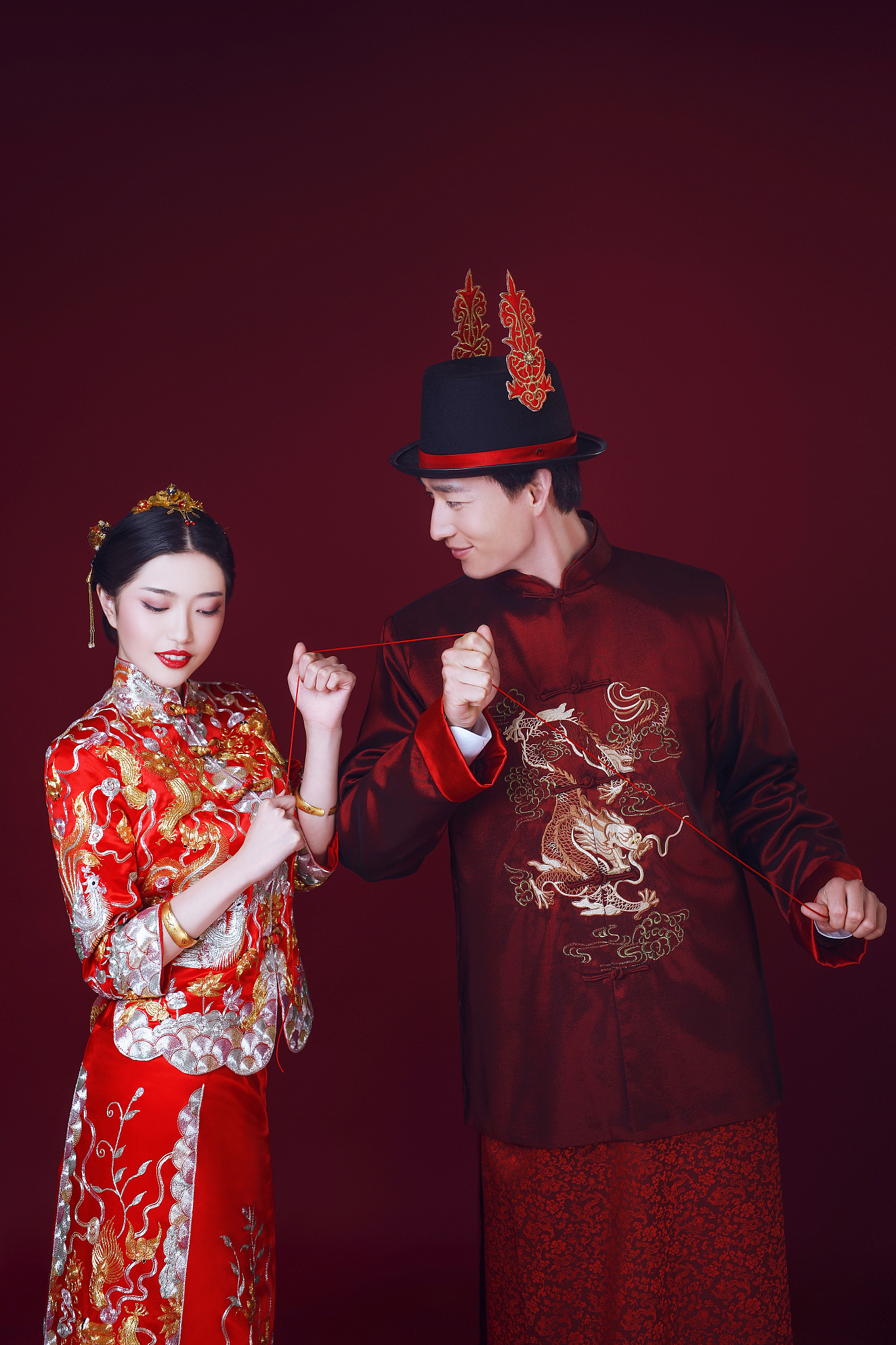 新中式婚纱照文案