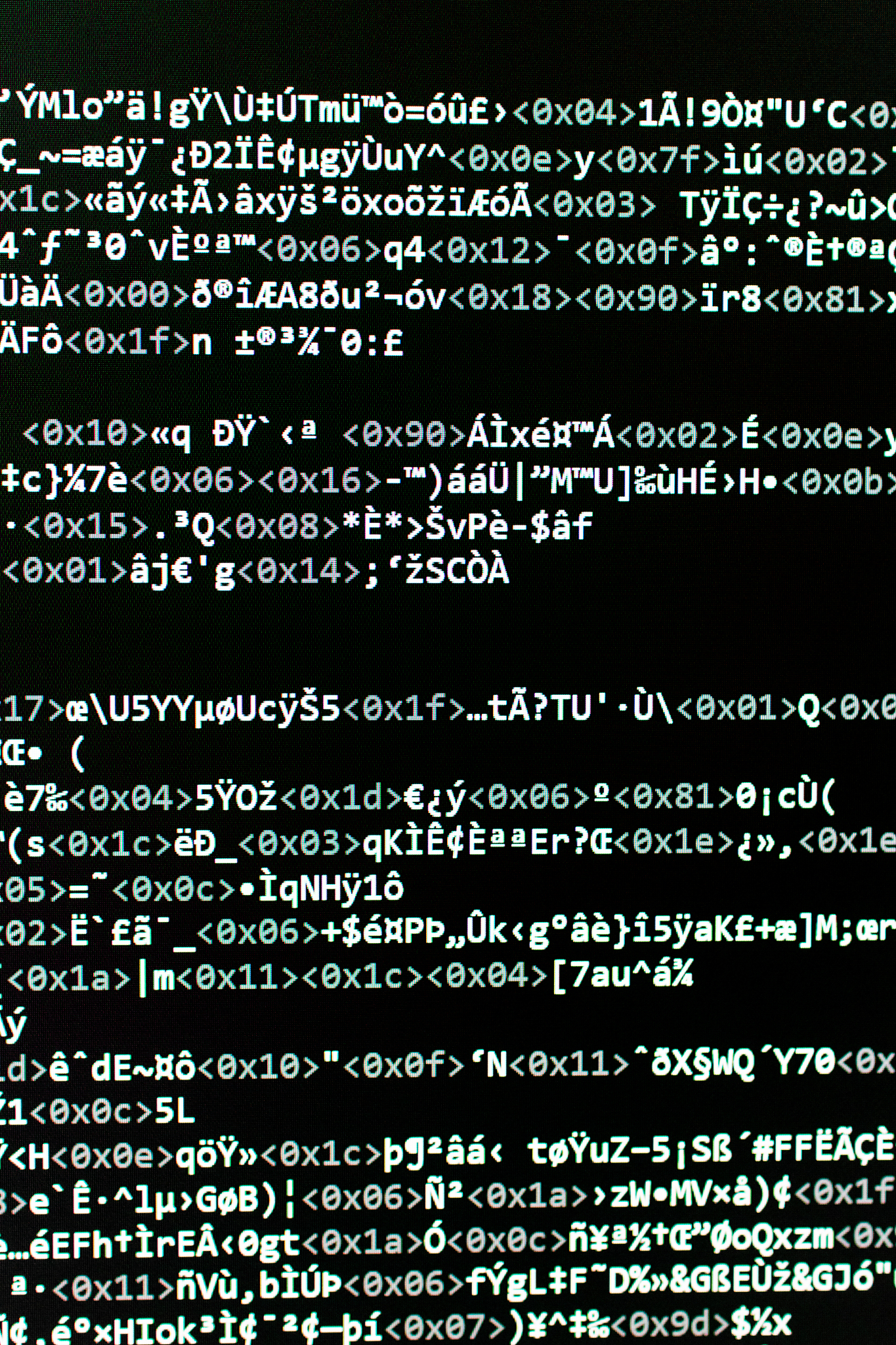 翻译 		Another	language	note	here	sometimes	the	word	code	refers	to	the	whole	list	ofpatterns	and	what	they	represent	as	in	This	message	was	written	with	a	secretcode