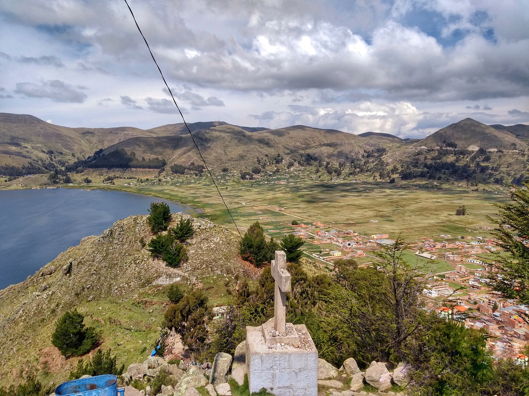 lake titicaca, copacabana, bolivia