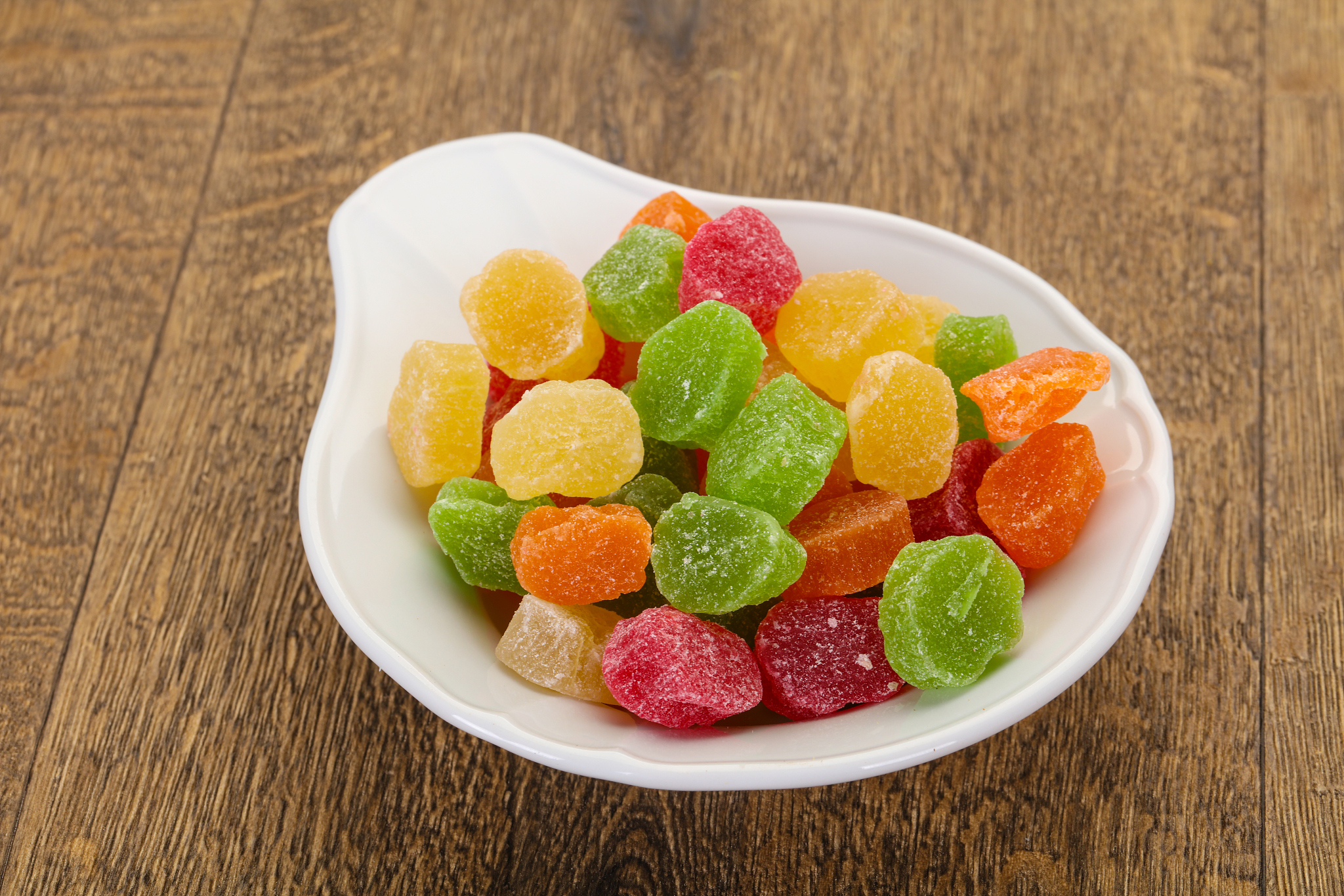 sweet candied fruit
