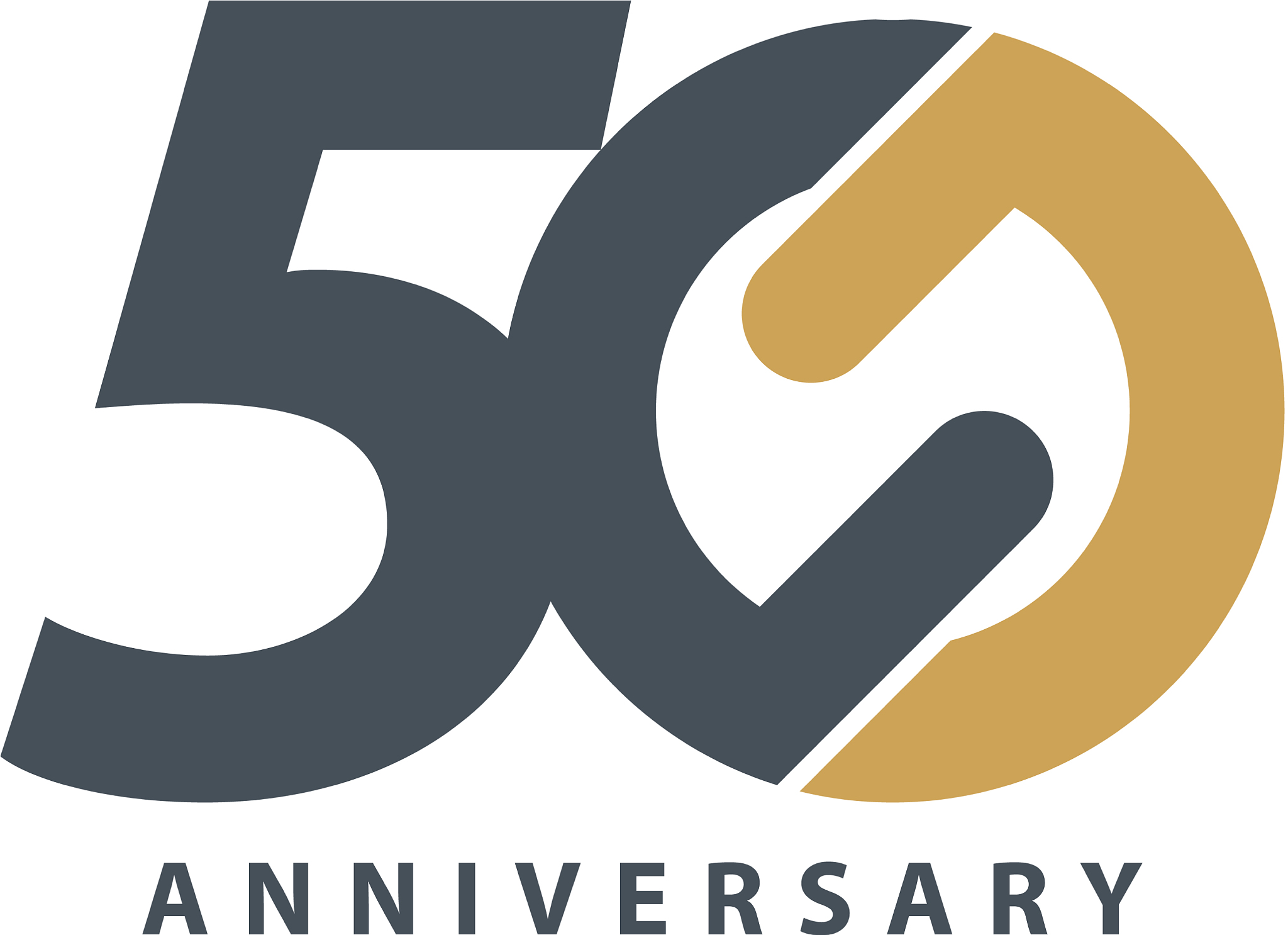 50 year anniversary template design
