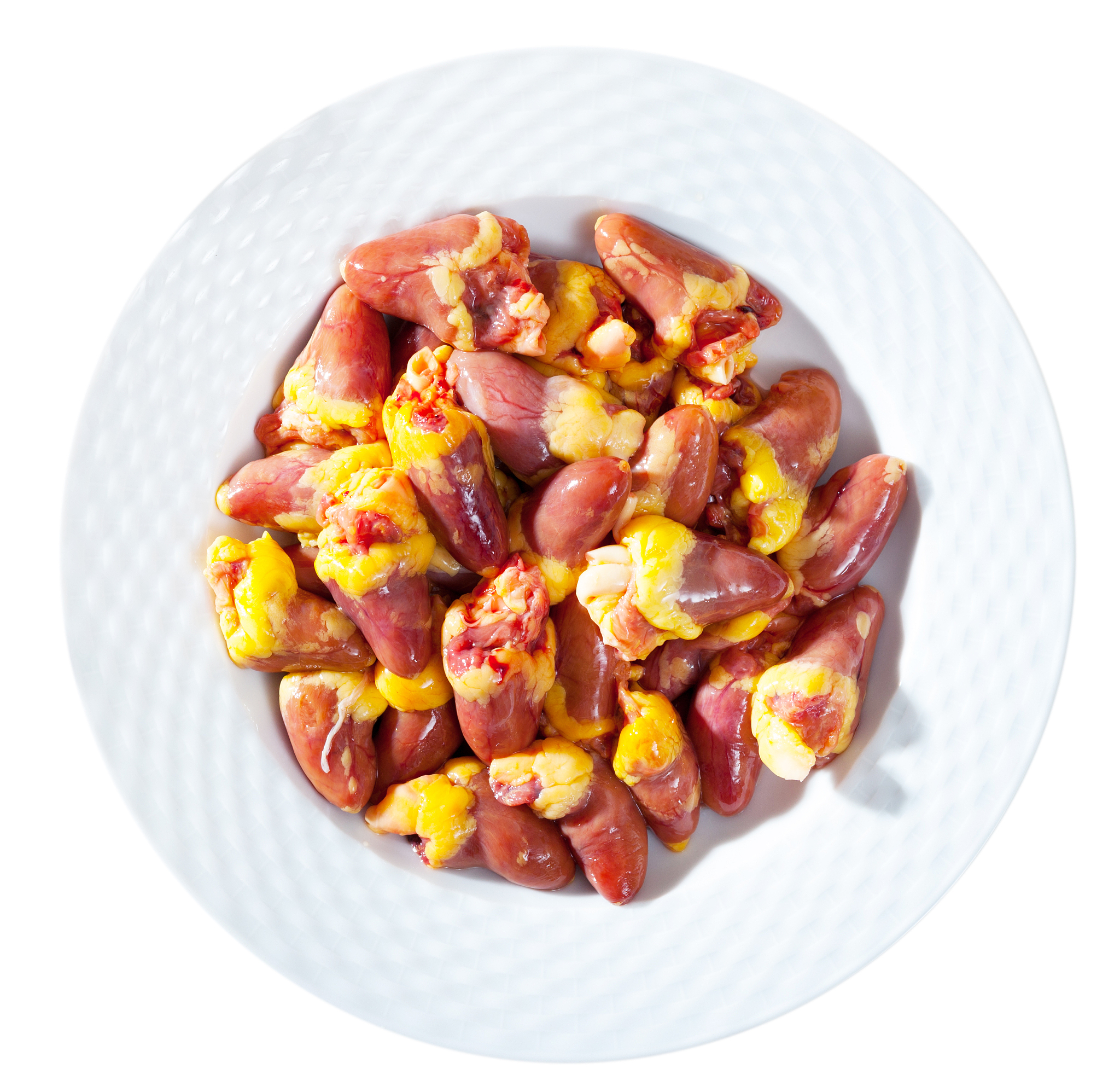 籽盐鸡心的作法，