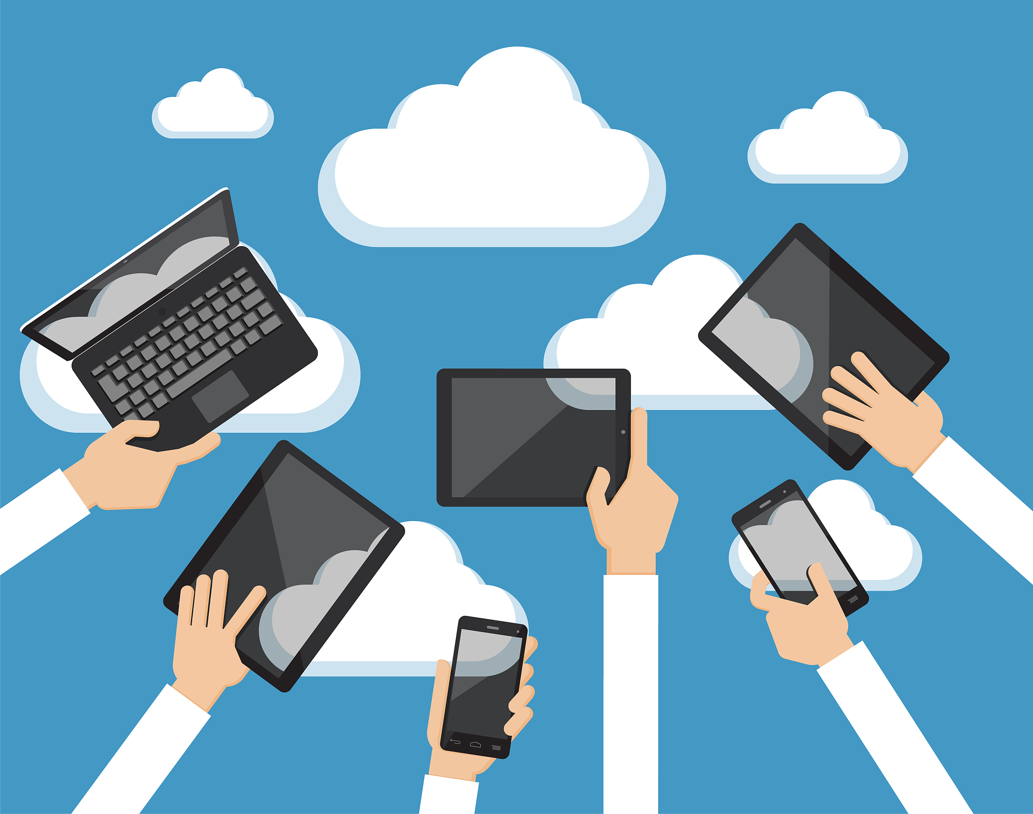 cloud computing concept.