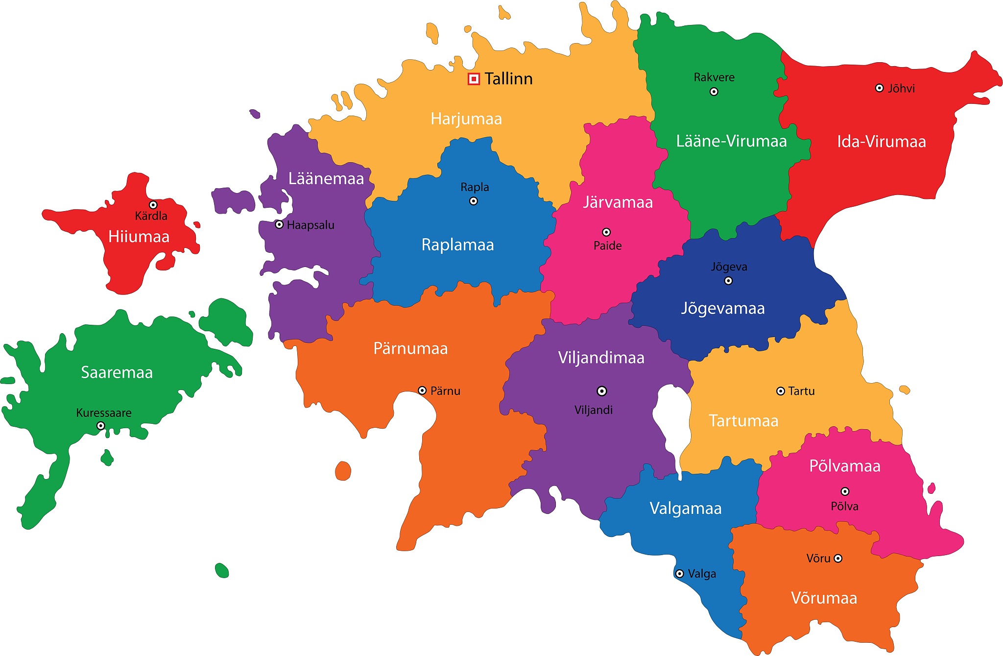 estonia map