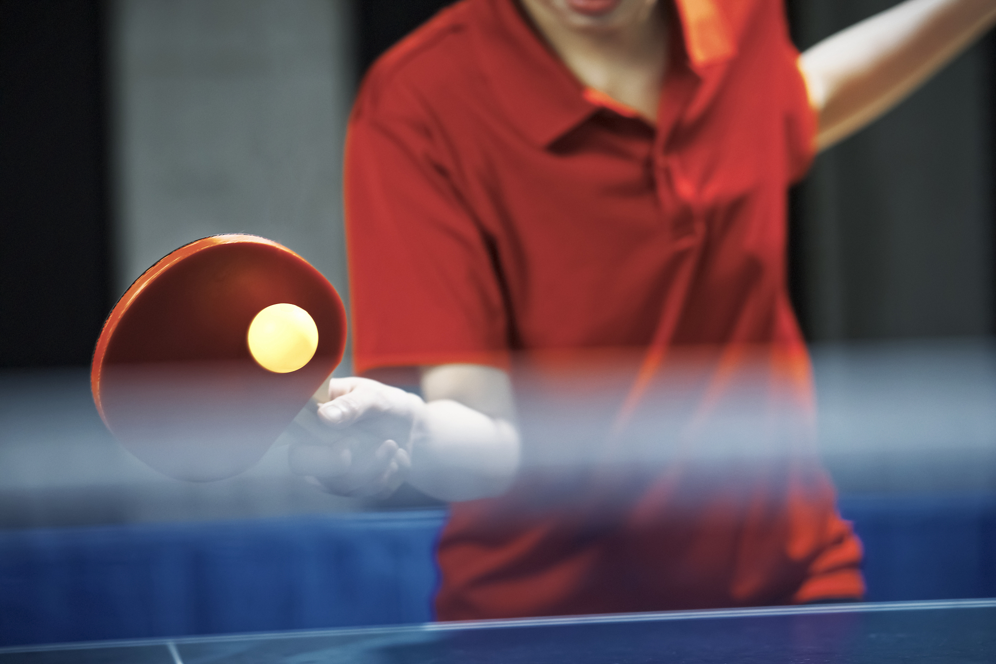 乒乓球拧拉技术