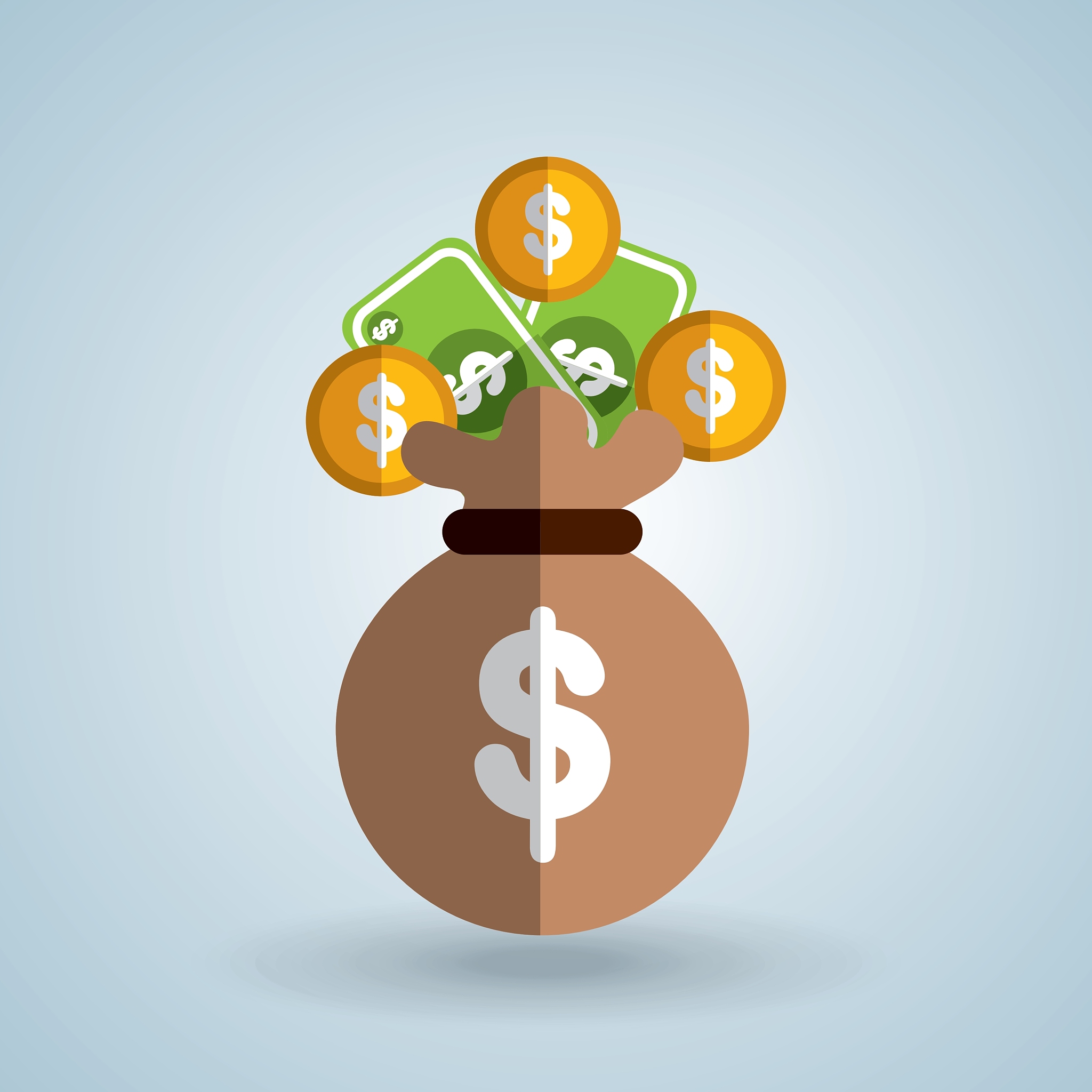 money concept design