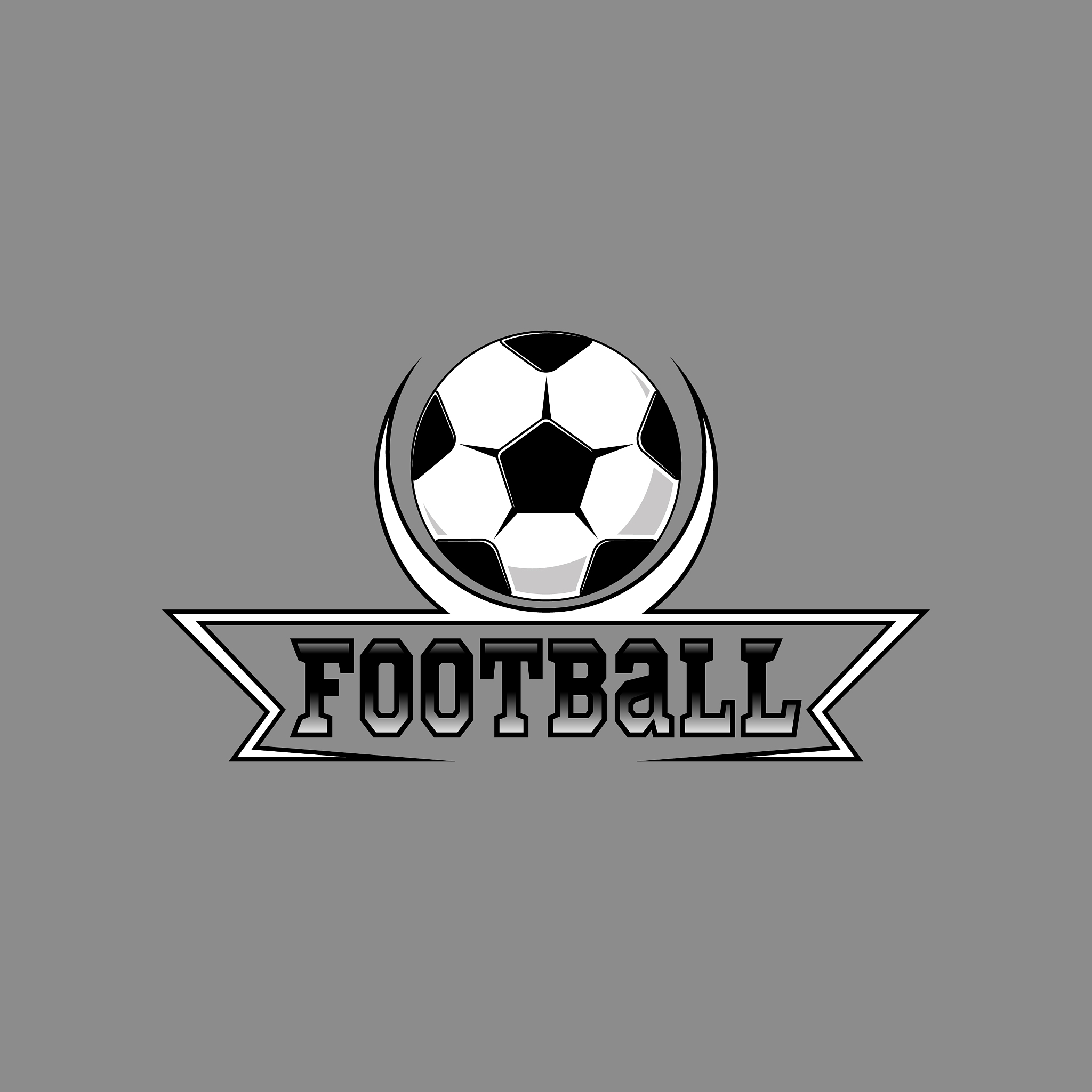 football logo for the team and the cup
