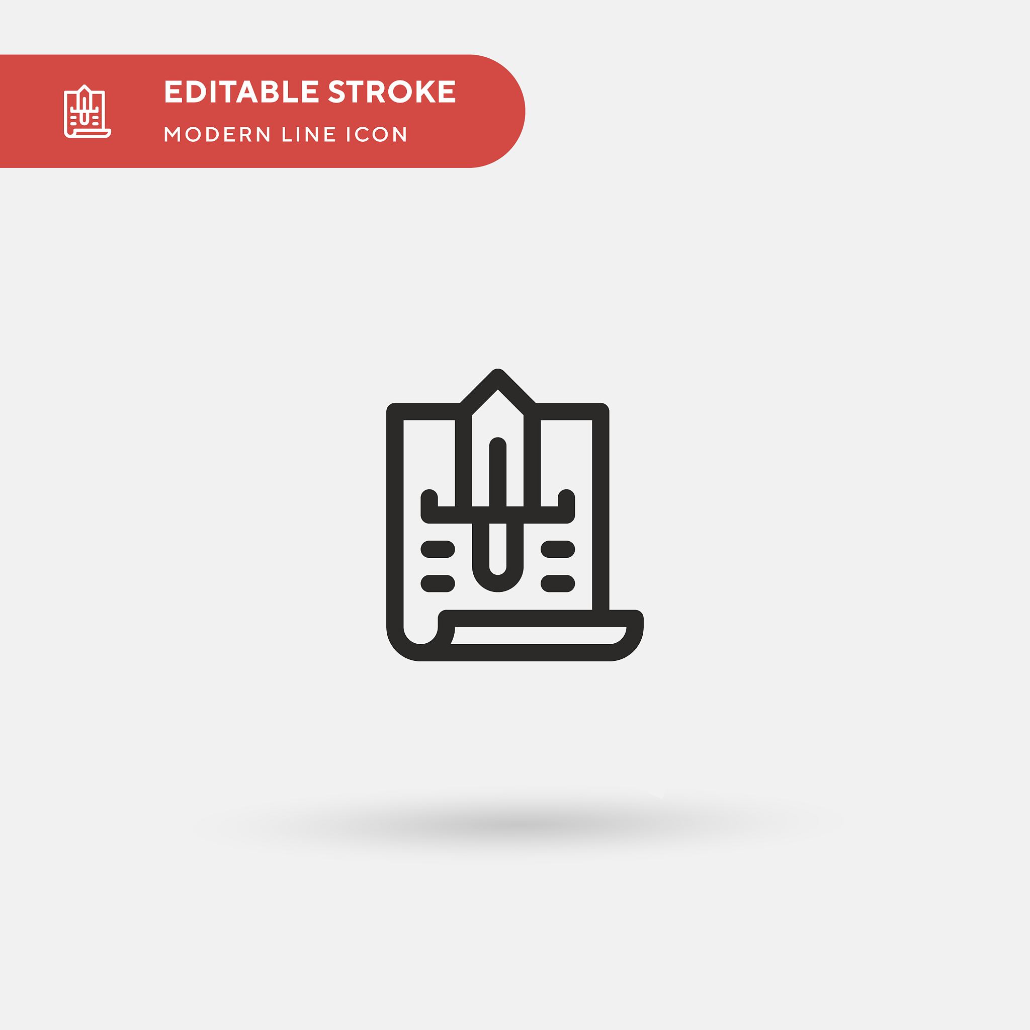 sword simple icon symbol