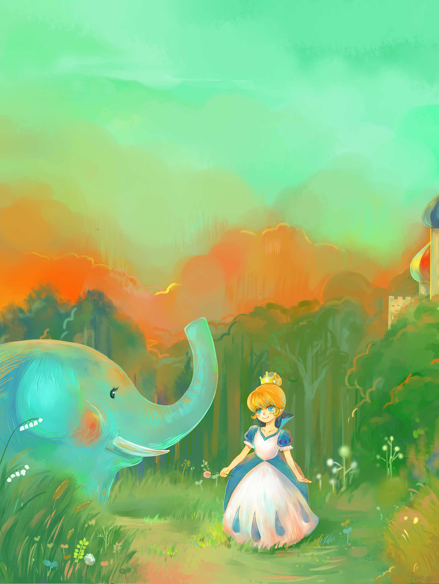 勇敢的小女孩玛丽：神奇的魔法门之旅