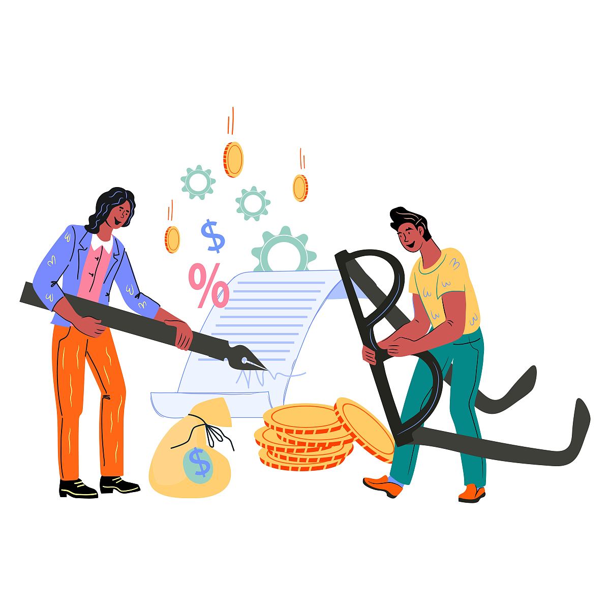 收入合同总金额和主合同金额之间的关系