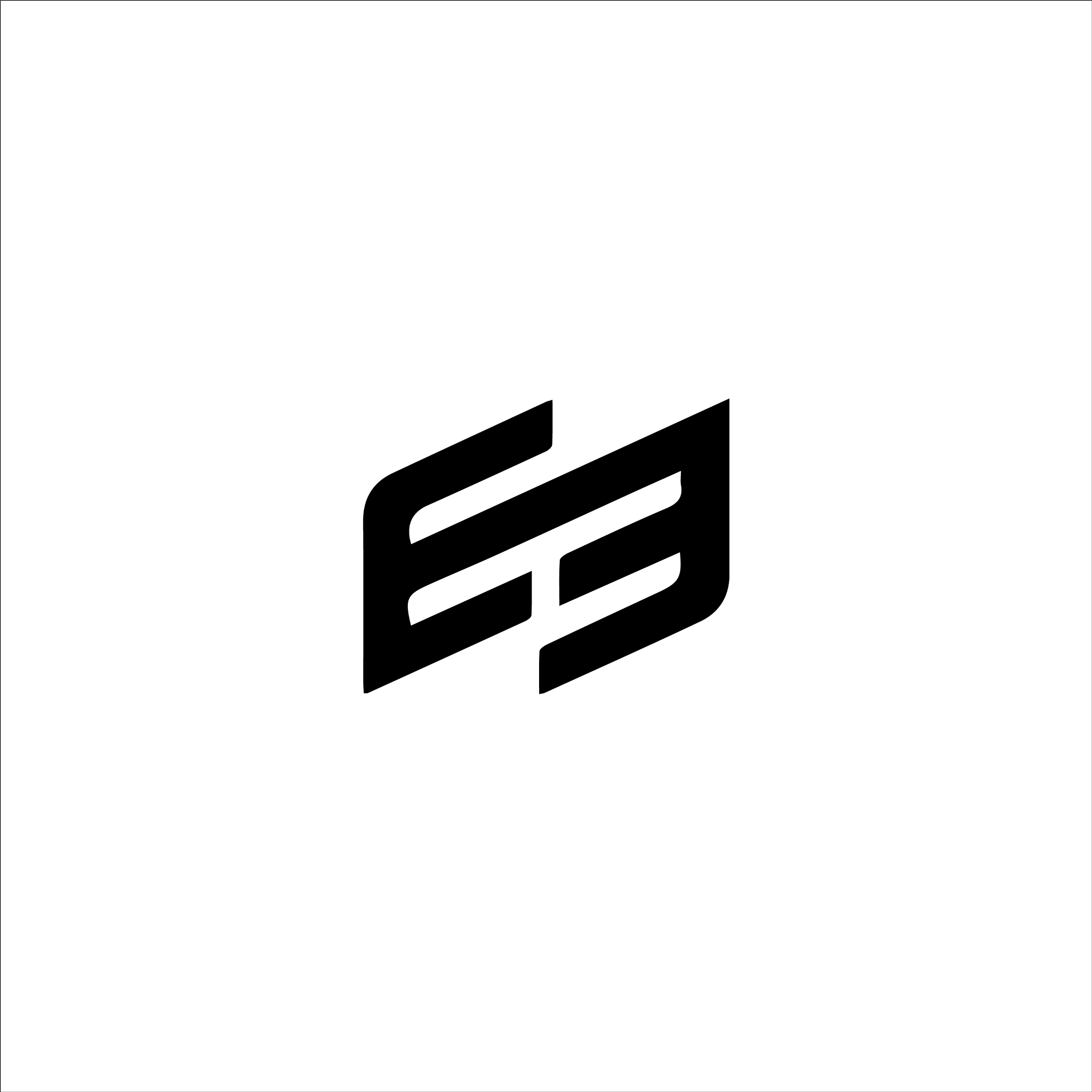 initial letter ee or e logo design template