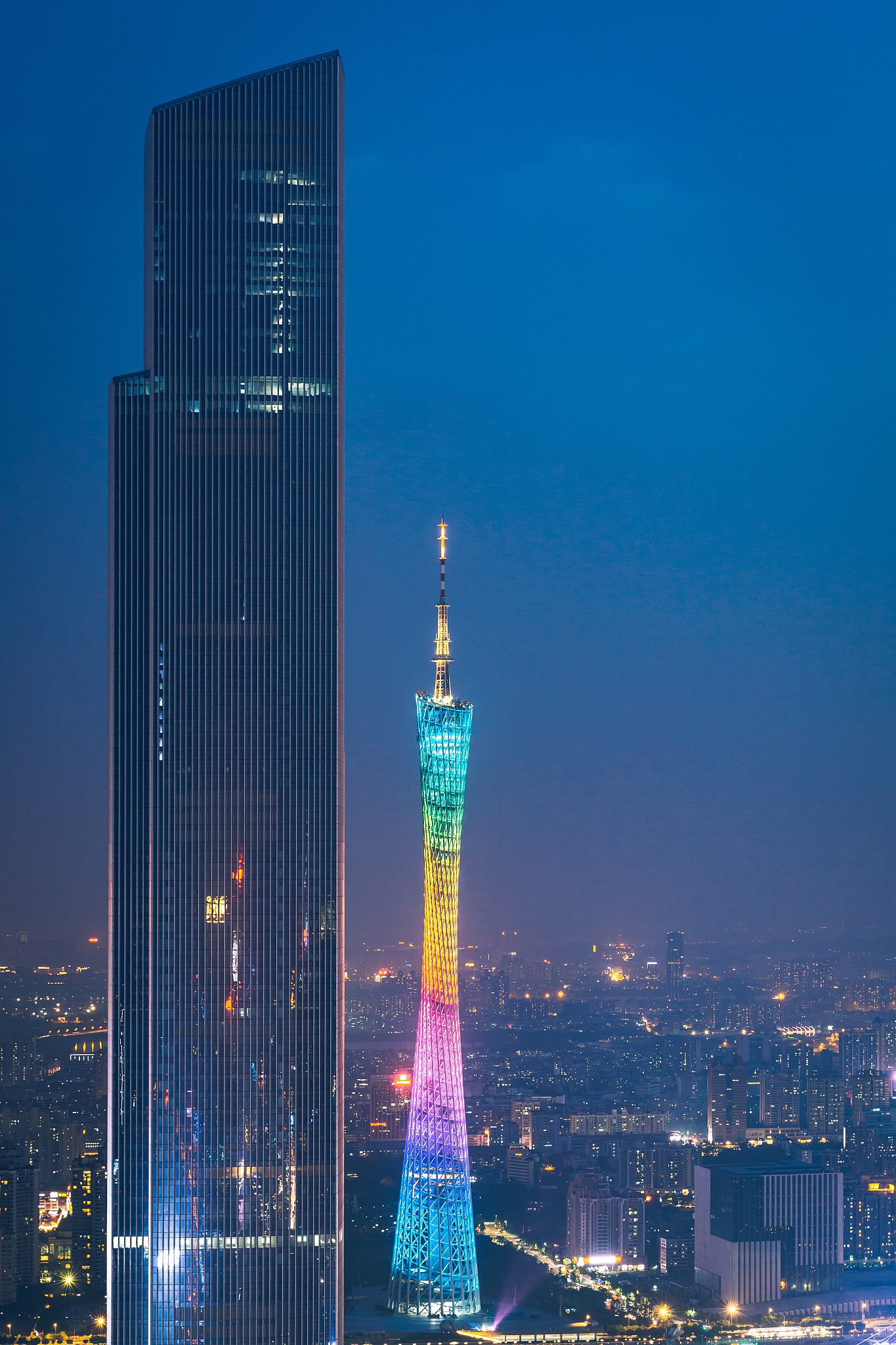 广州城市天际线