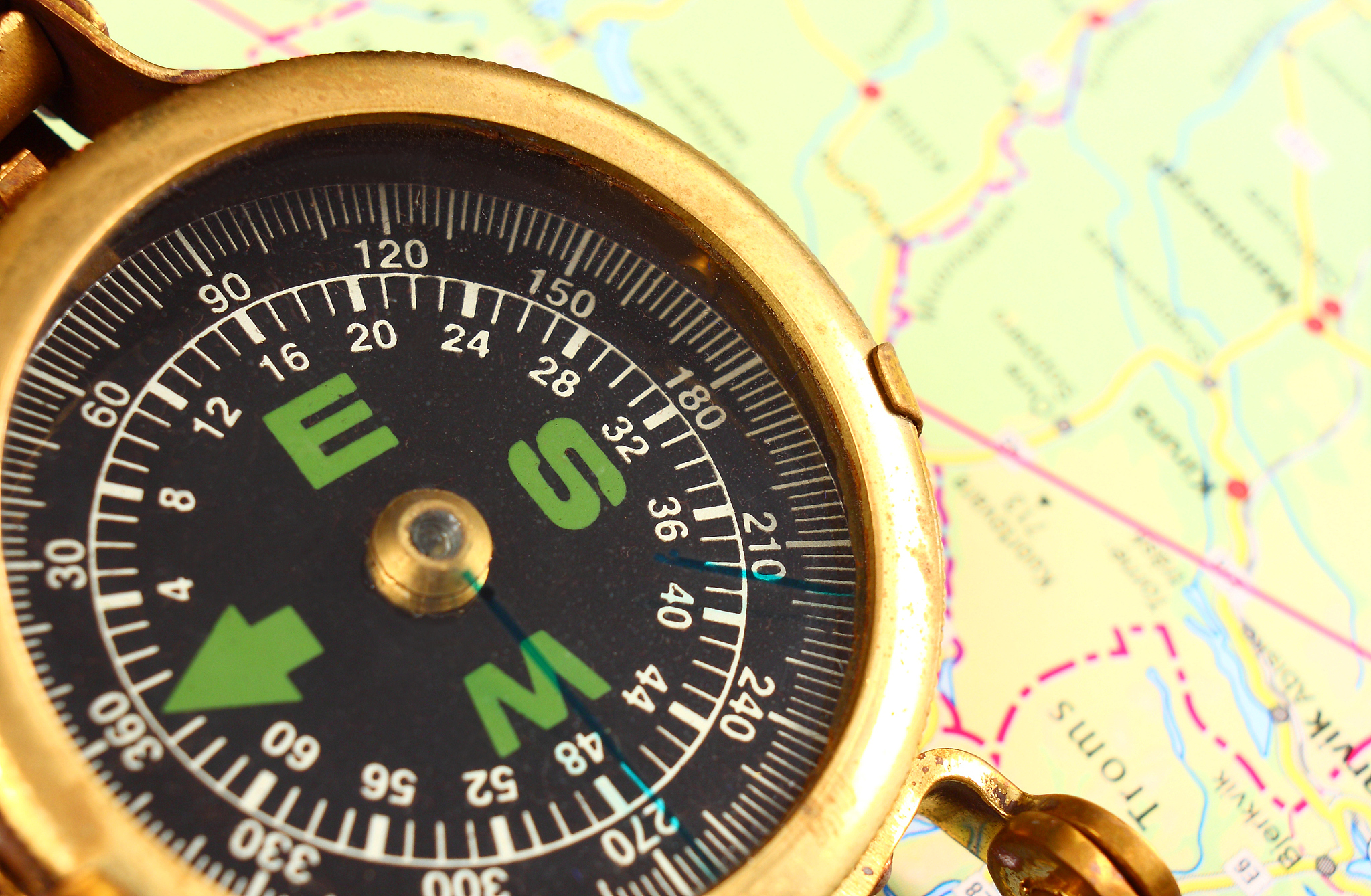 antique compass