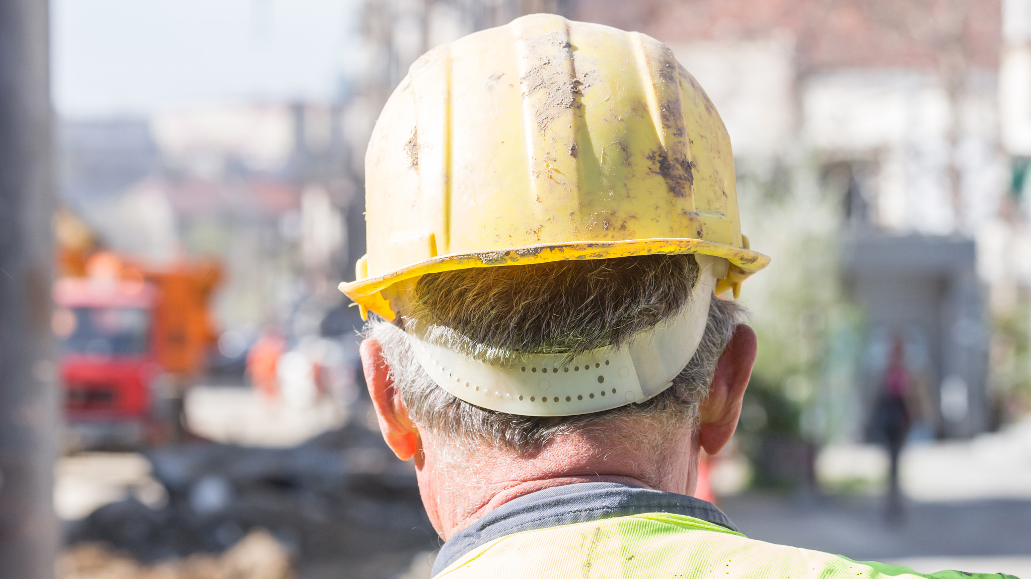 heavy work for a construction worker on the site.