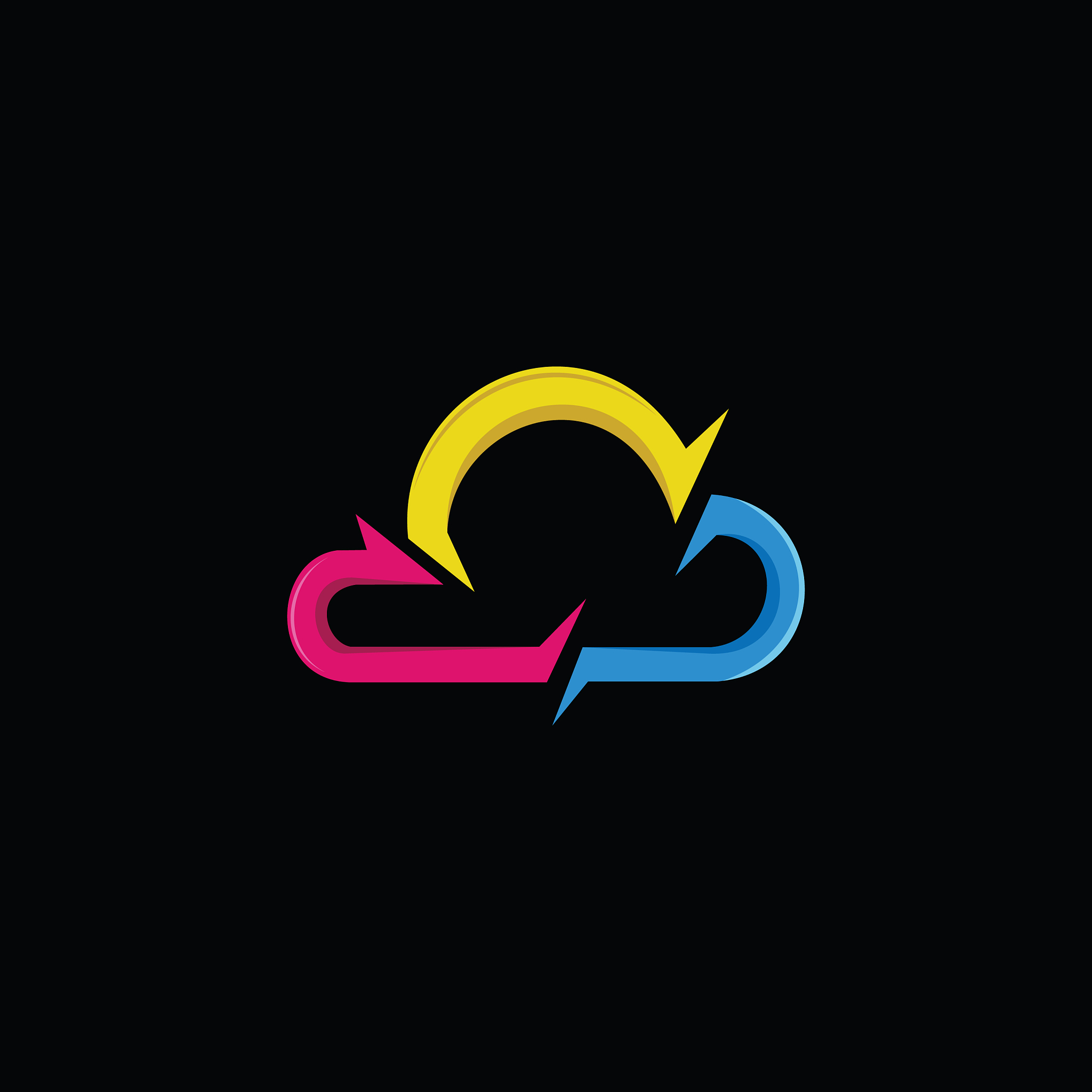 cloud logo template