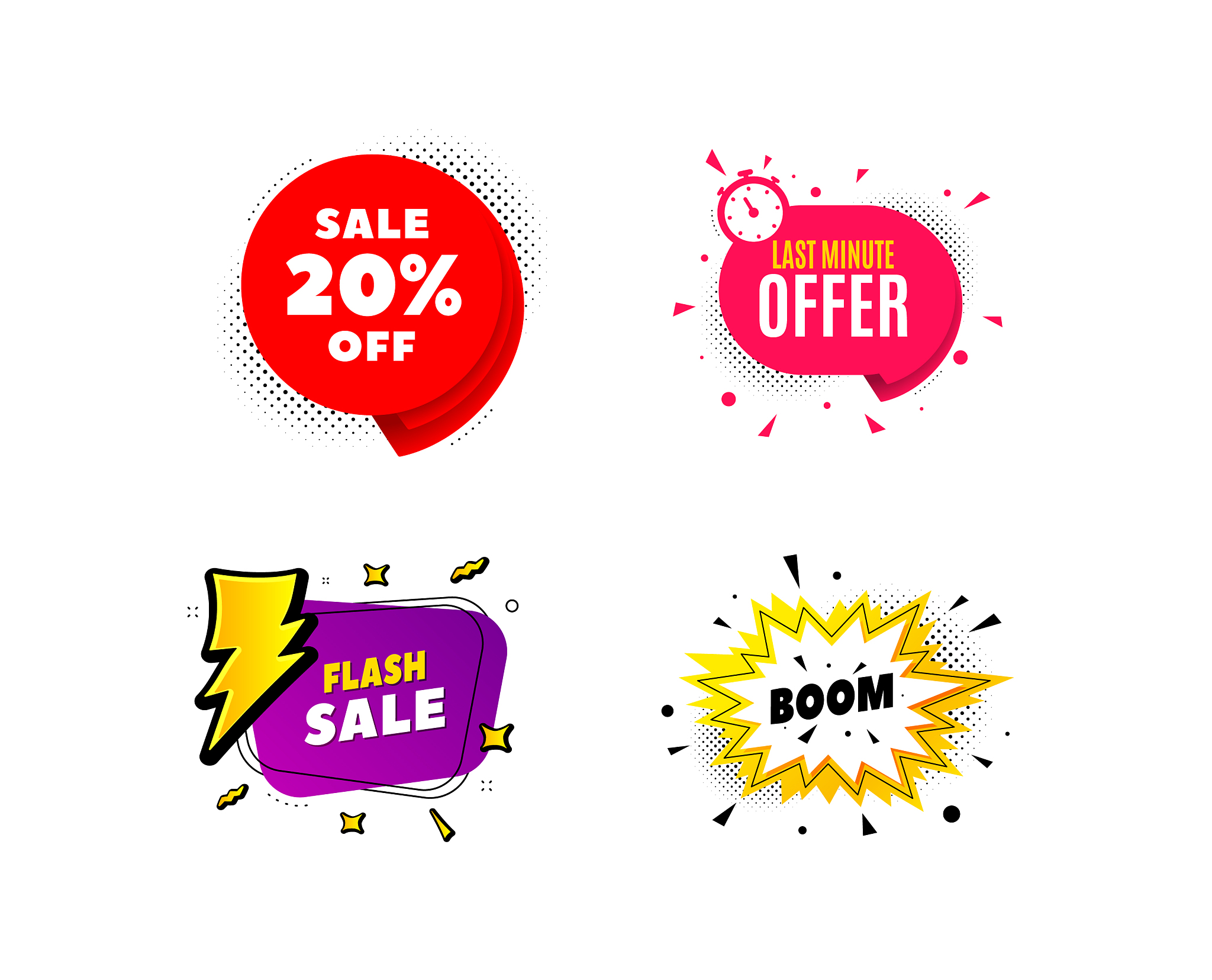 banner badge special offer discount tags coupon