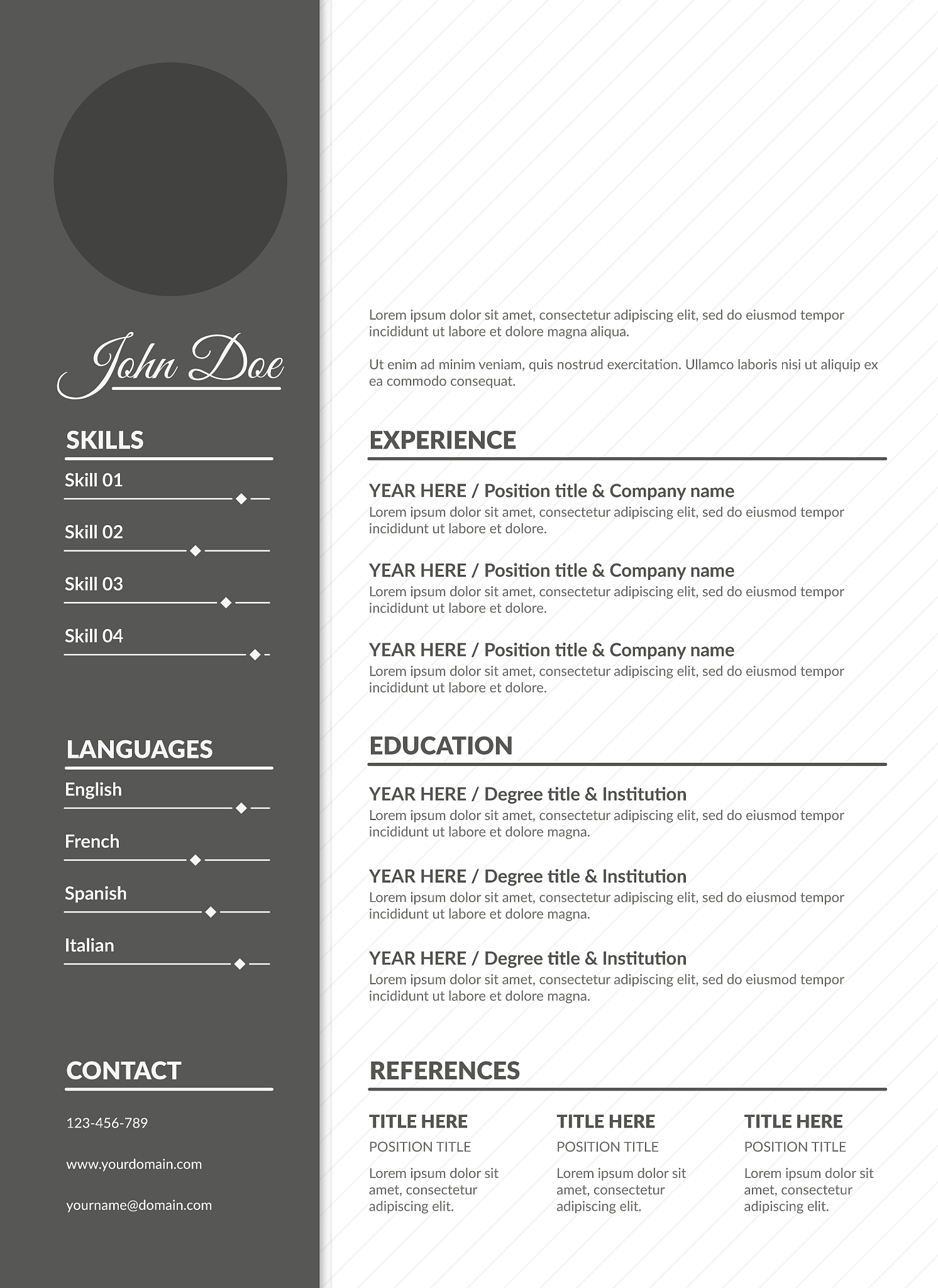 个人简介怎么写？附带C语言示例代码