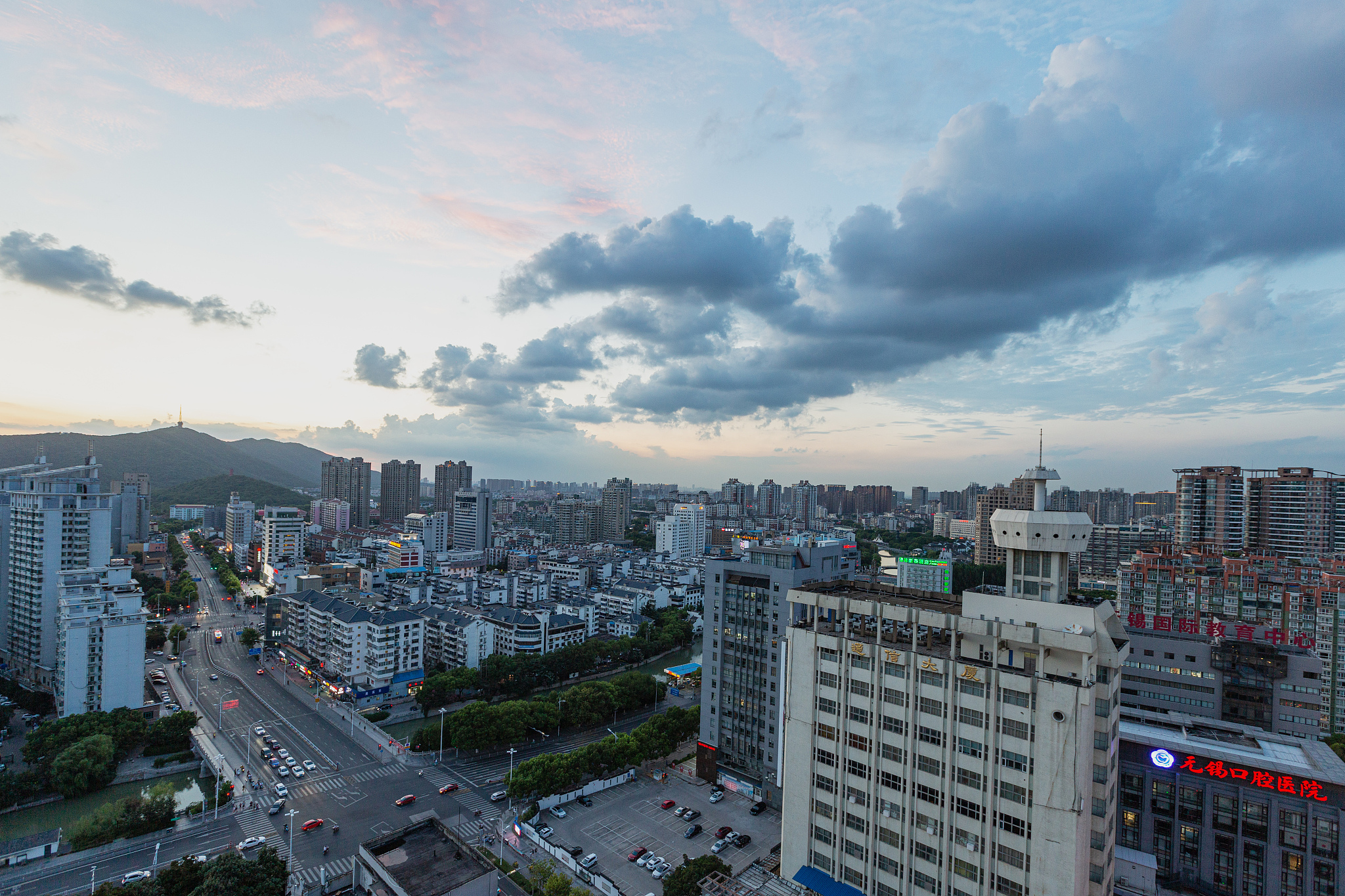 江苏省无锡市城市建筑风光