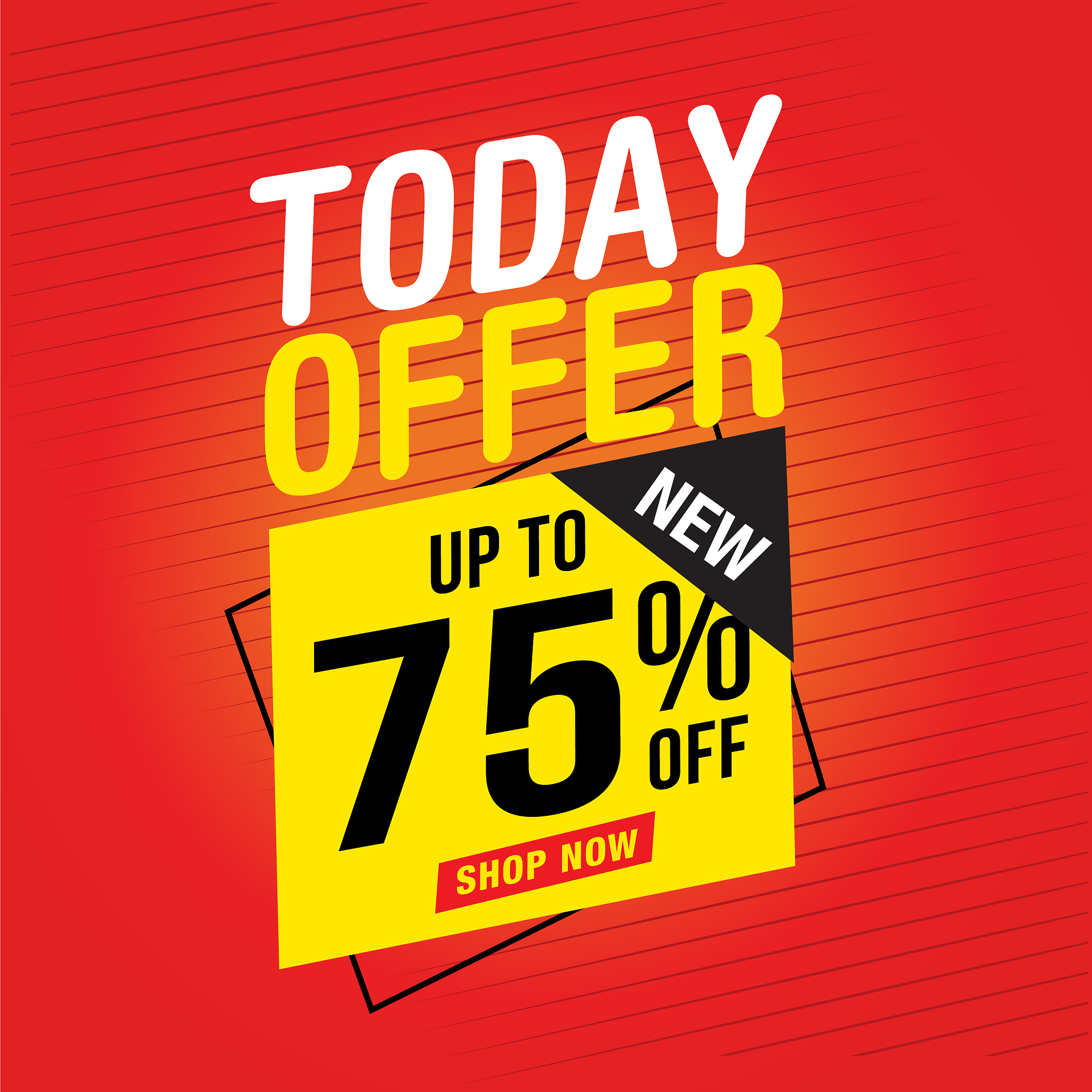 sale banner template design