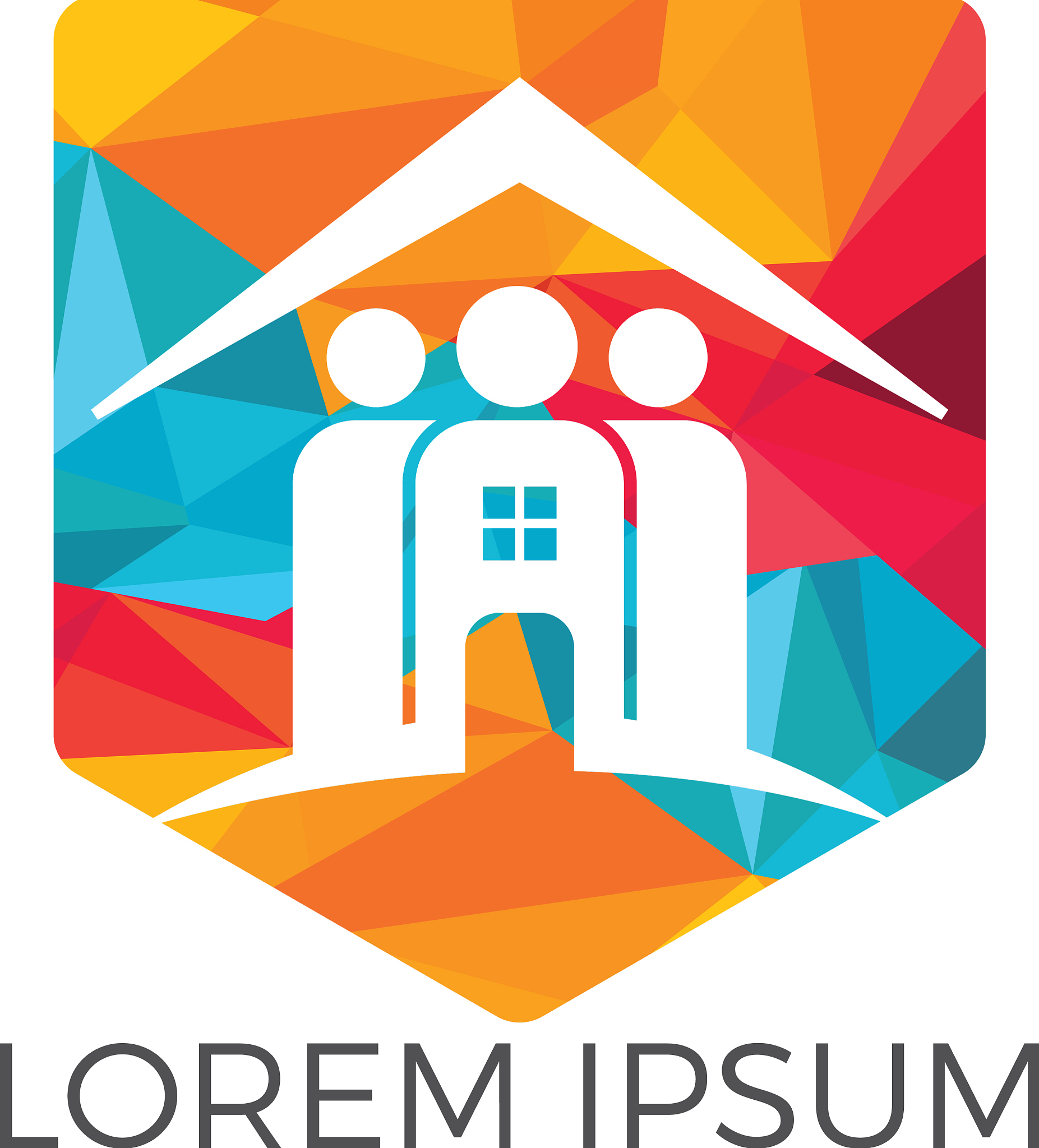 community home logo design