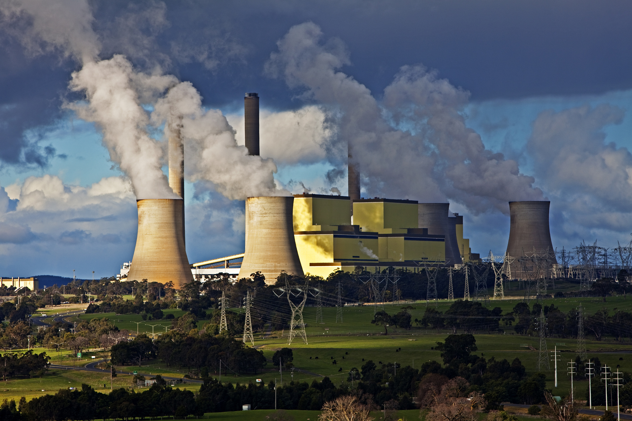 electricity power station