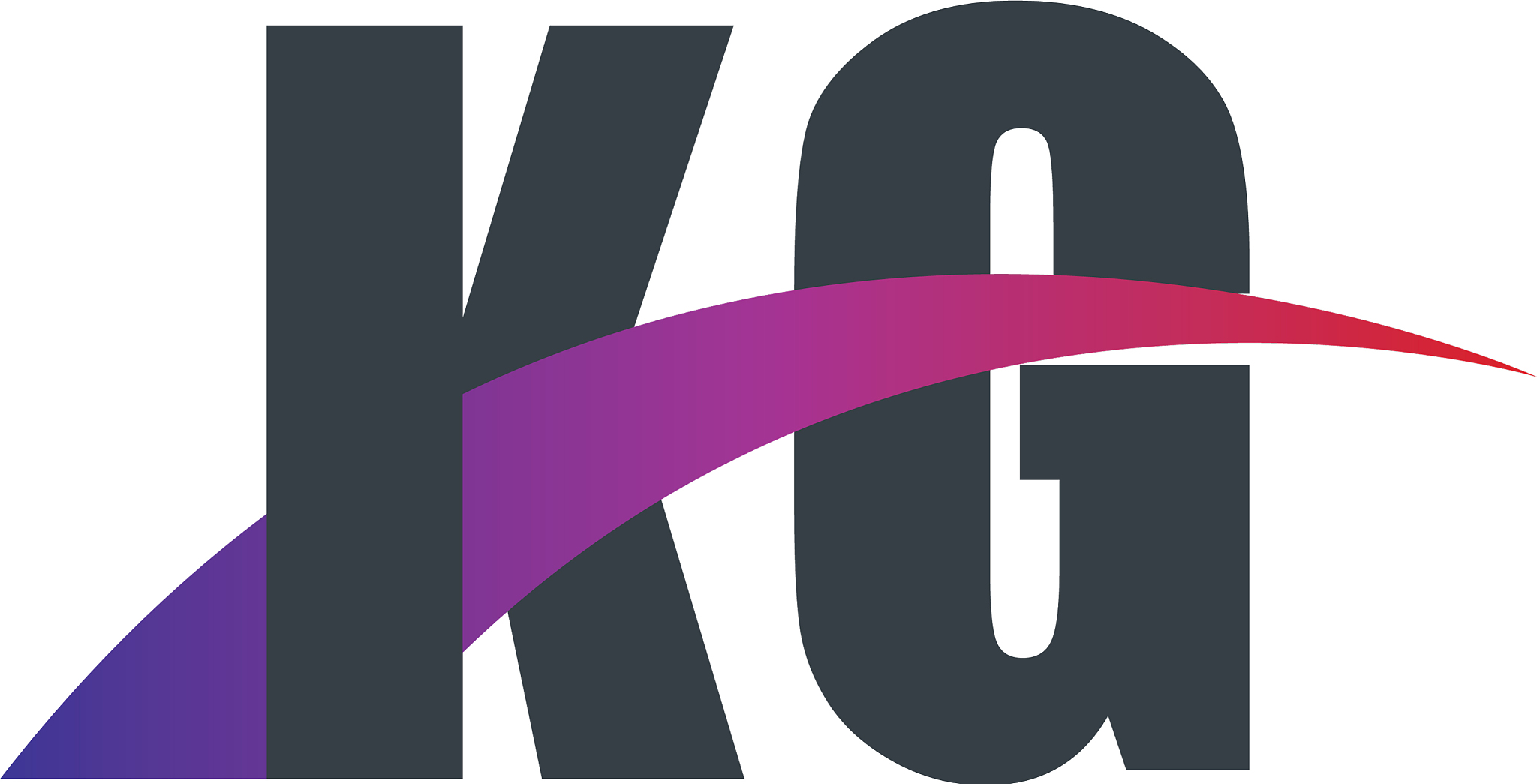 initial letter overlapping design logo
