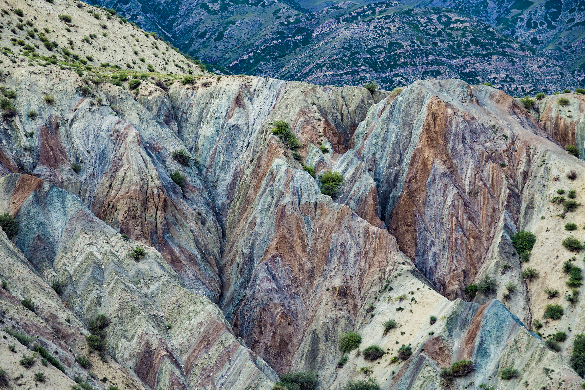 danxia landform, xinjiang, china