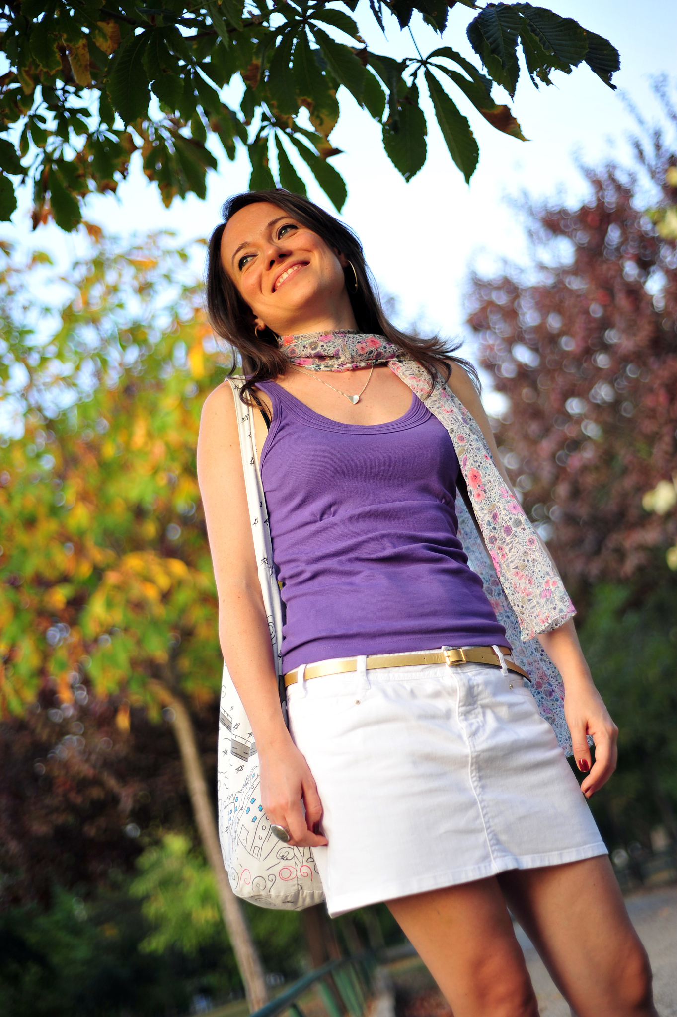 happy young woman