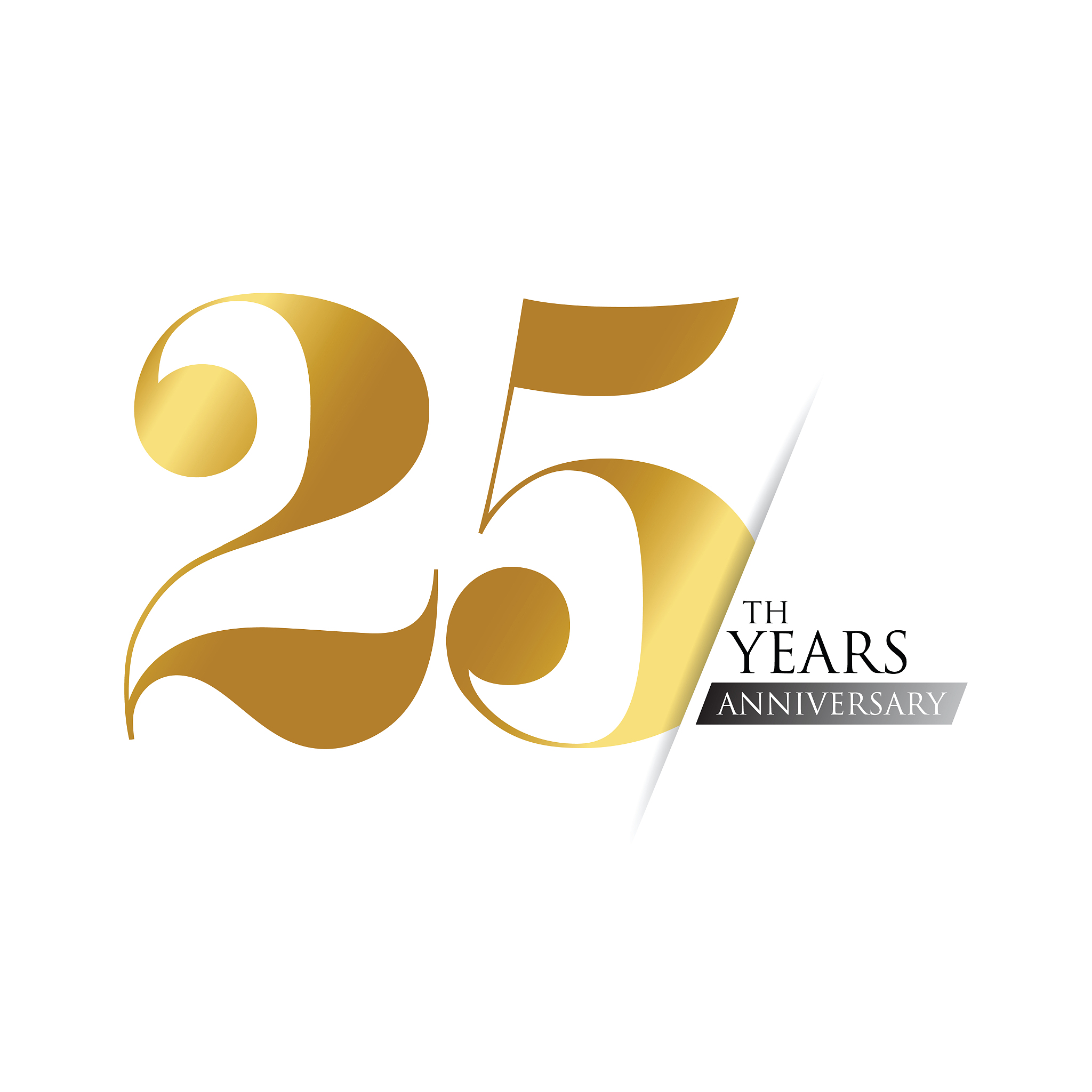 anniversary logo template isolated, anniversary icon label, anni