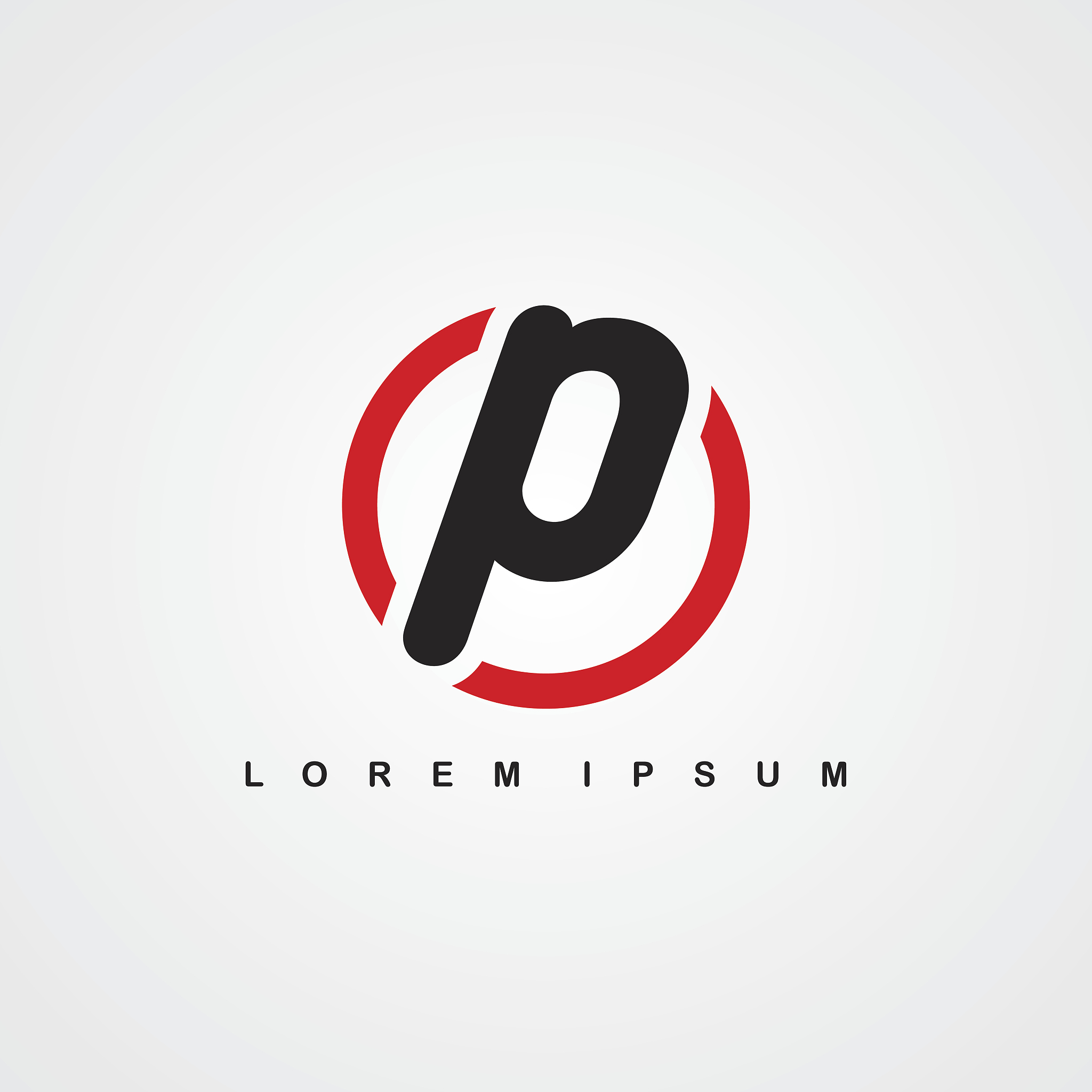 initial letter linked uppercase sign symbol