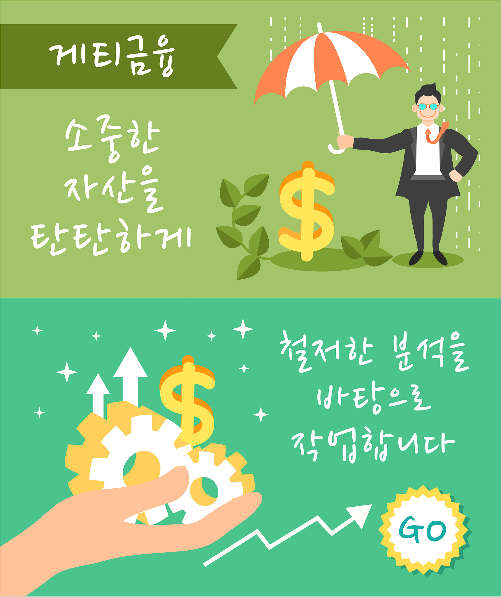 financial banner