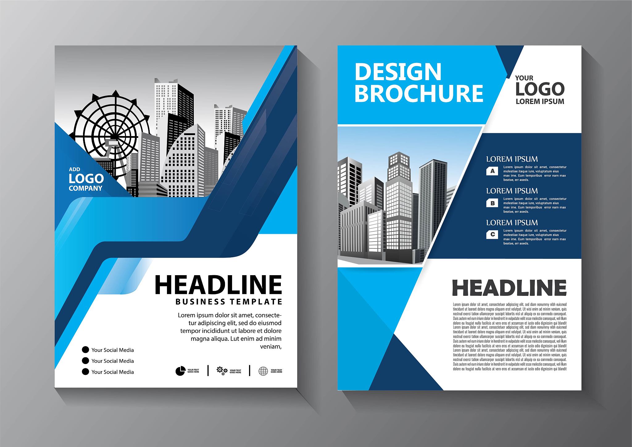 brochure design, cover modern layout, annual report, poster, fly