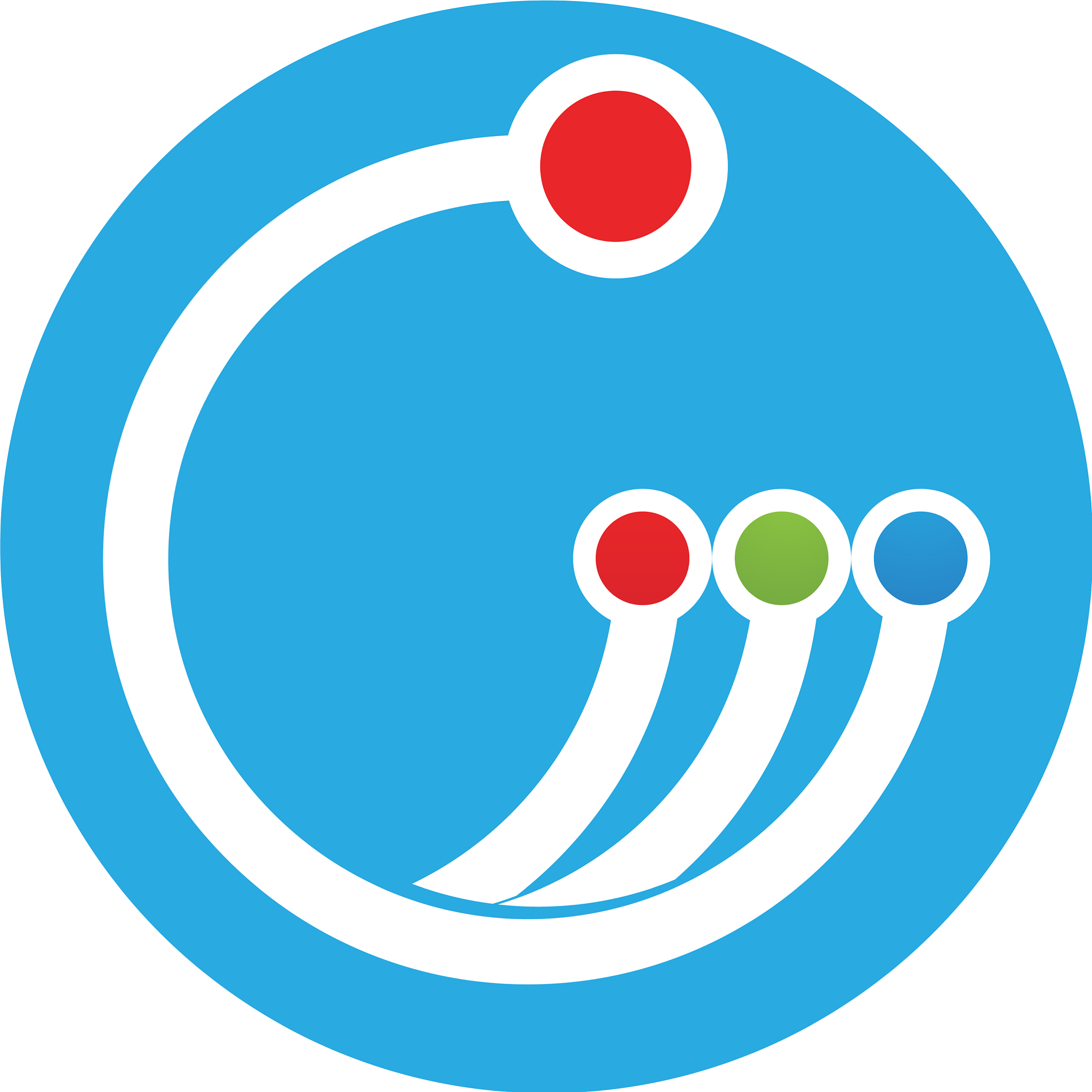 circuit technology ilustration logo