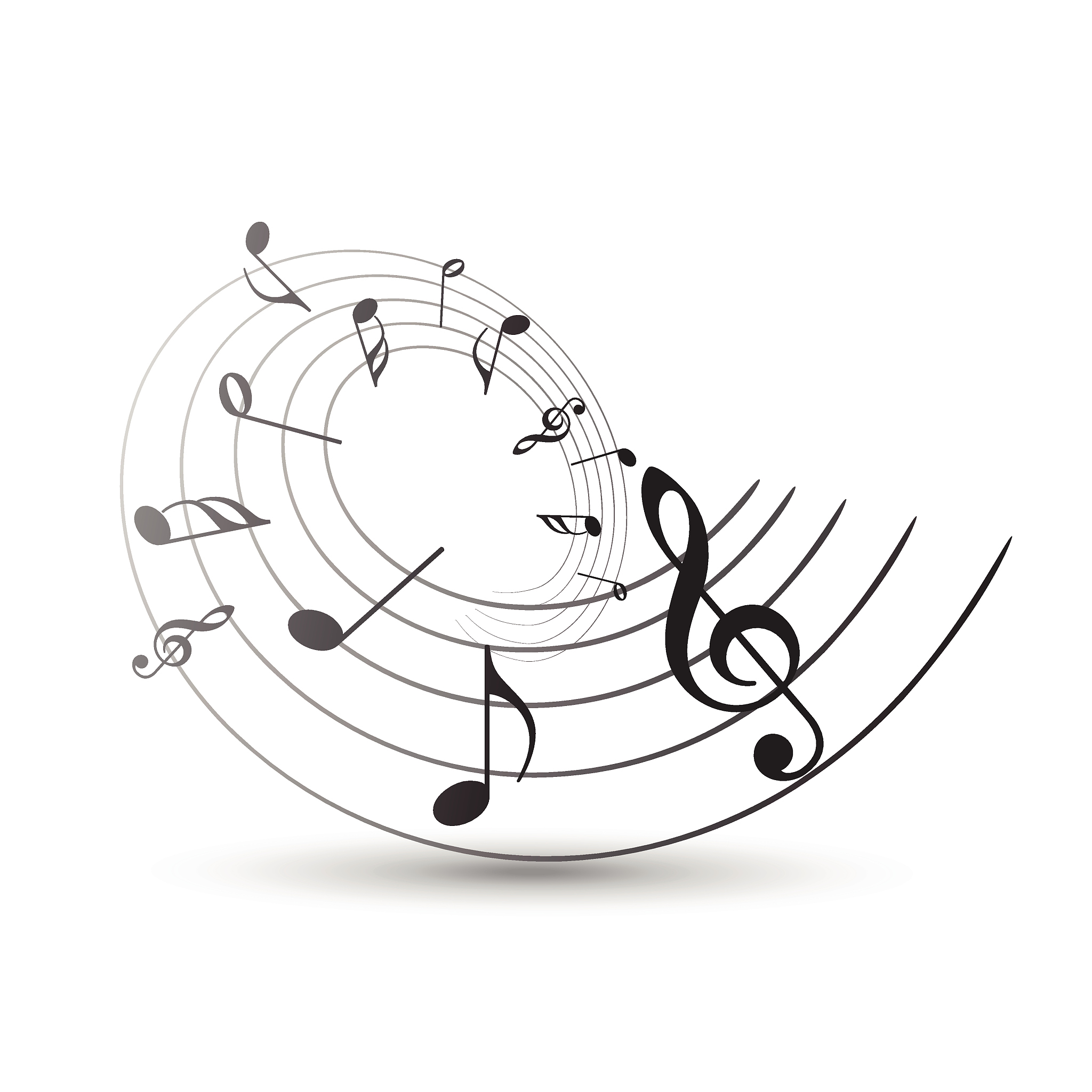 vector music note