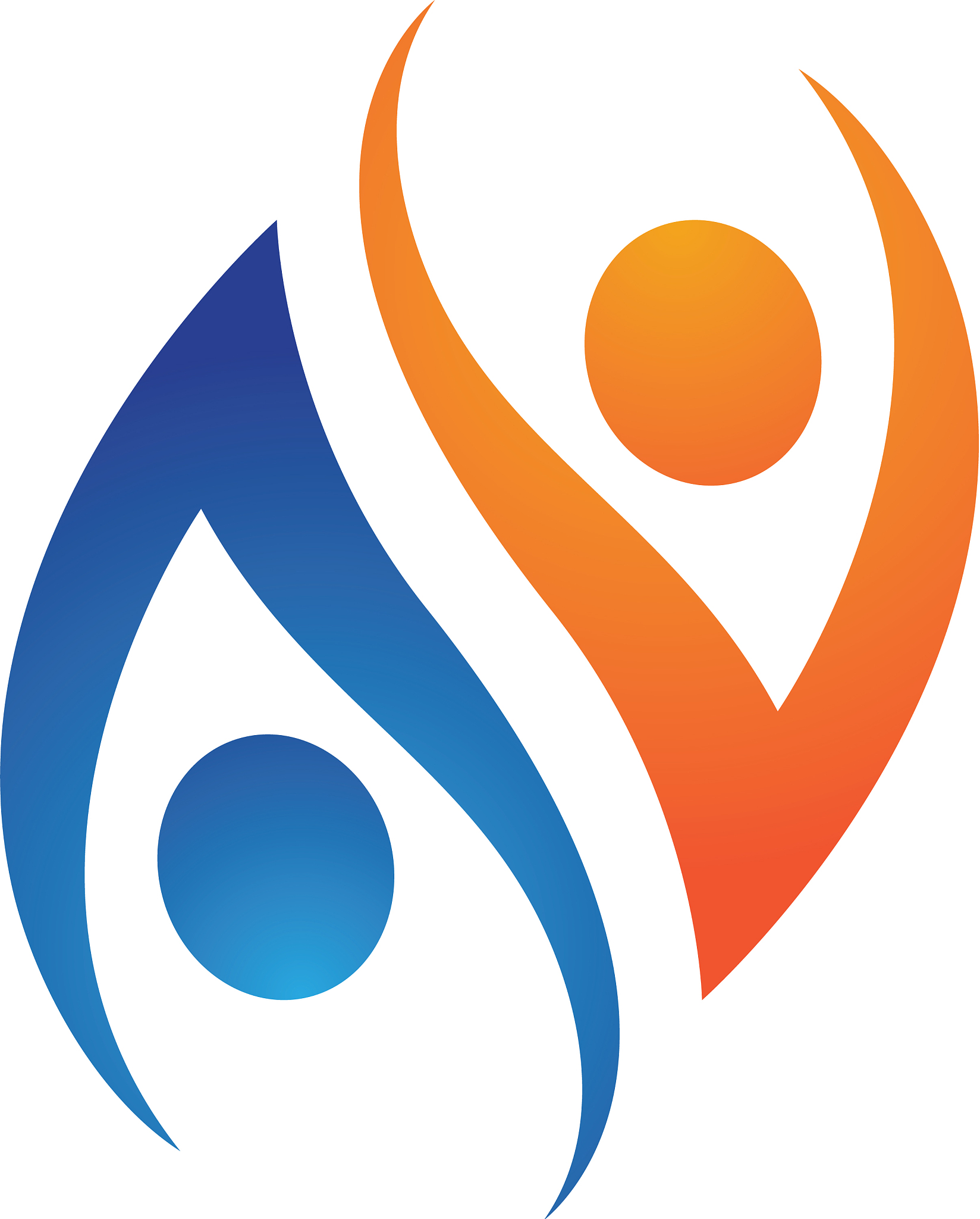 human character logo sign